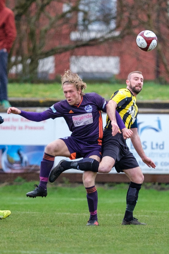 Prescot Cables vs City of Liverpool 

match at IP Truck Parts Stadium during the 2019/20 Betvictor Northern Premier season 22/02/2020.

Photograph by John Middleton