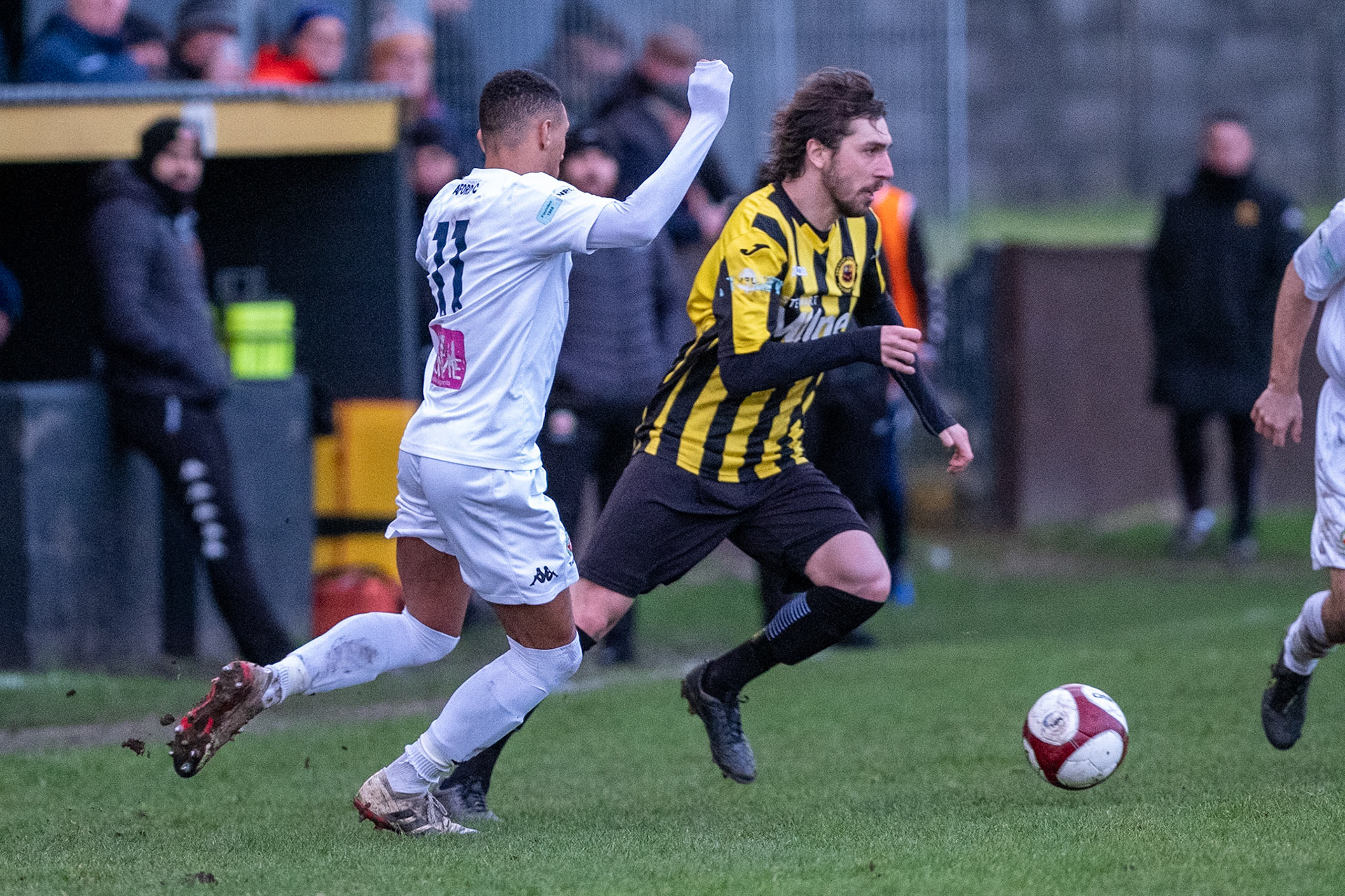 Prescot Cables vs Trafford 

match at IP Truck Parts Stadium during the 2019/20 Betvictor Northern Premier season 18/01/2020.

Photograph by John Middleton