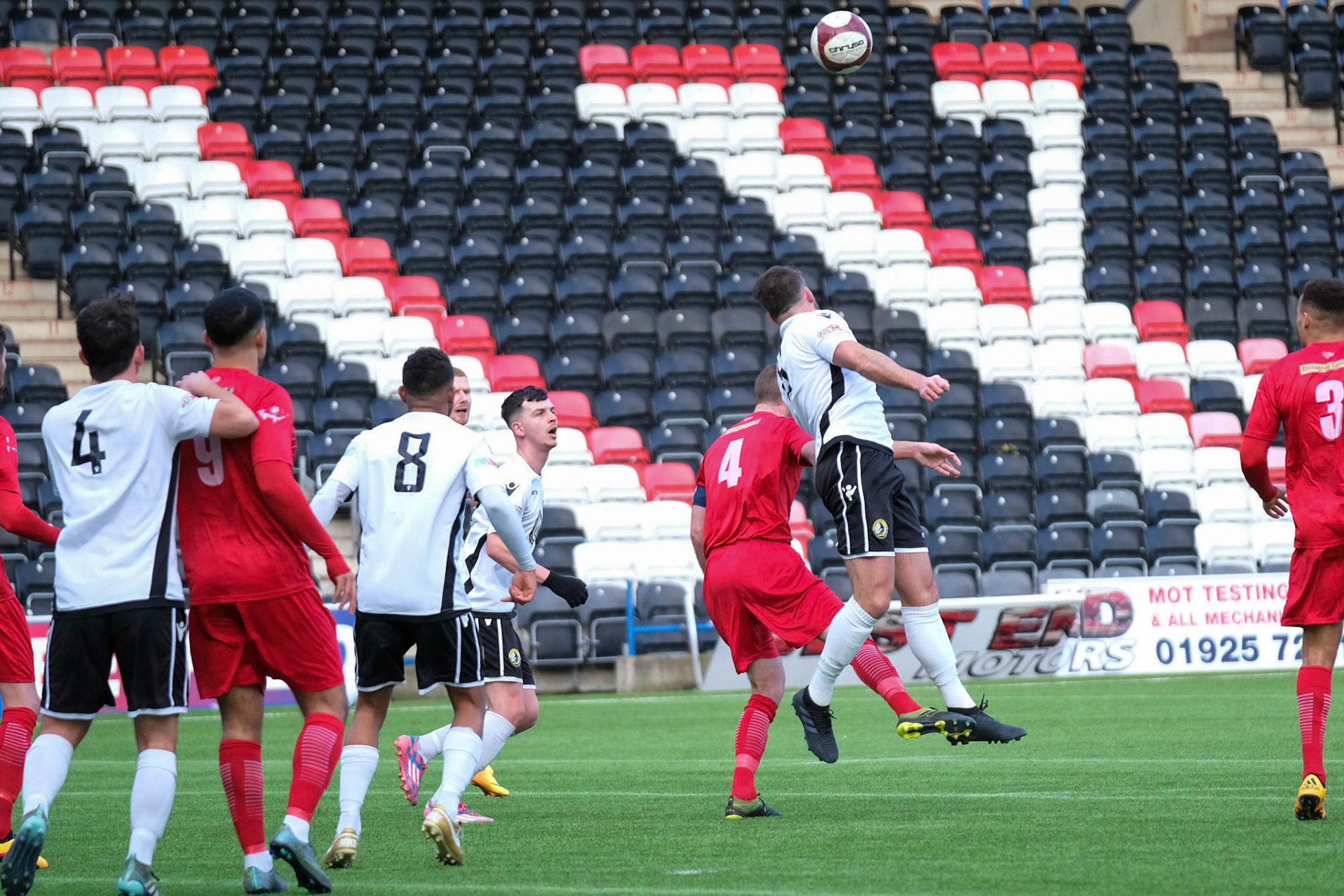Widnes vs Prescot Cables 

match action from Halton Stadium during the 2019/20 BetVictor Northern Premier season 29/02/2020 between Widnes FC and Prescot Cables FC

Photograph by John Middleton