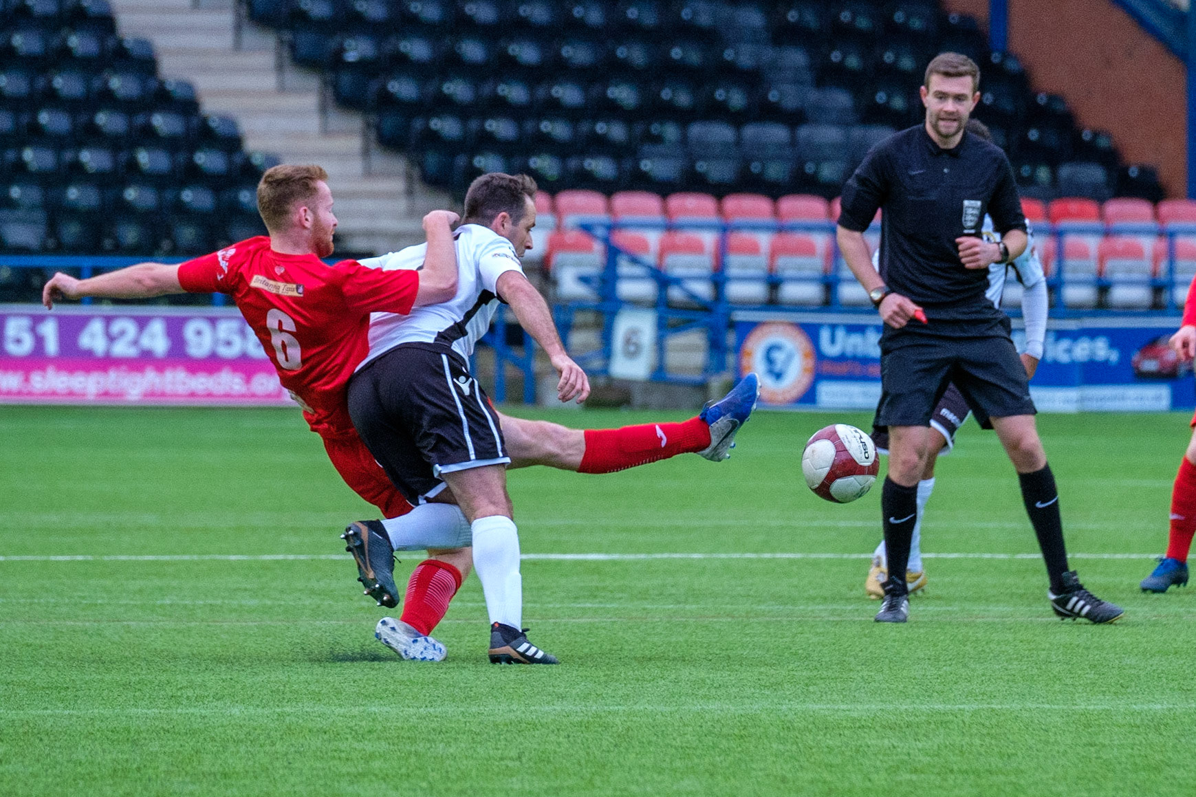 Widnes vs Prescot Cables 

match action from Halton Stadium during the 2019/20 BetVictor Northern Premier season 29/02/2020 between Widnes FC and Prescot Cables FC

Photograph by John Middleton