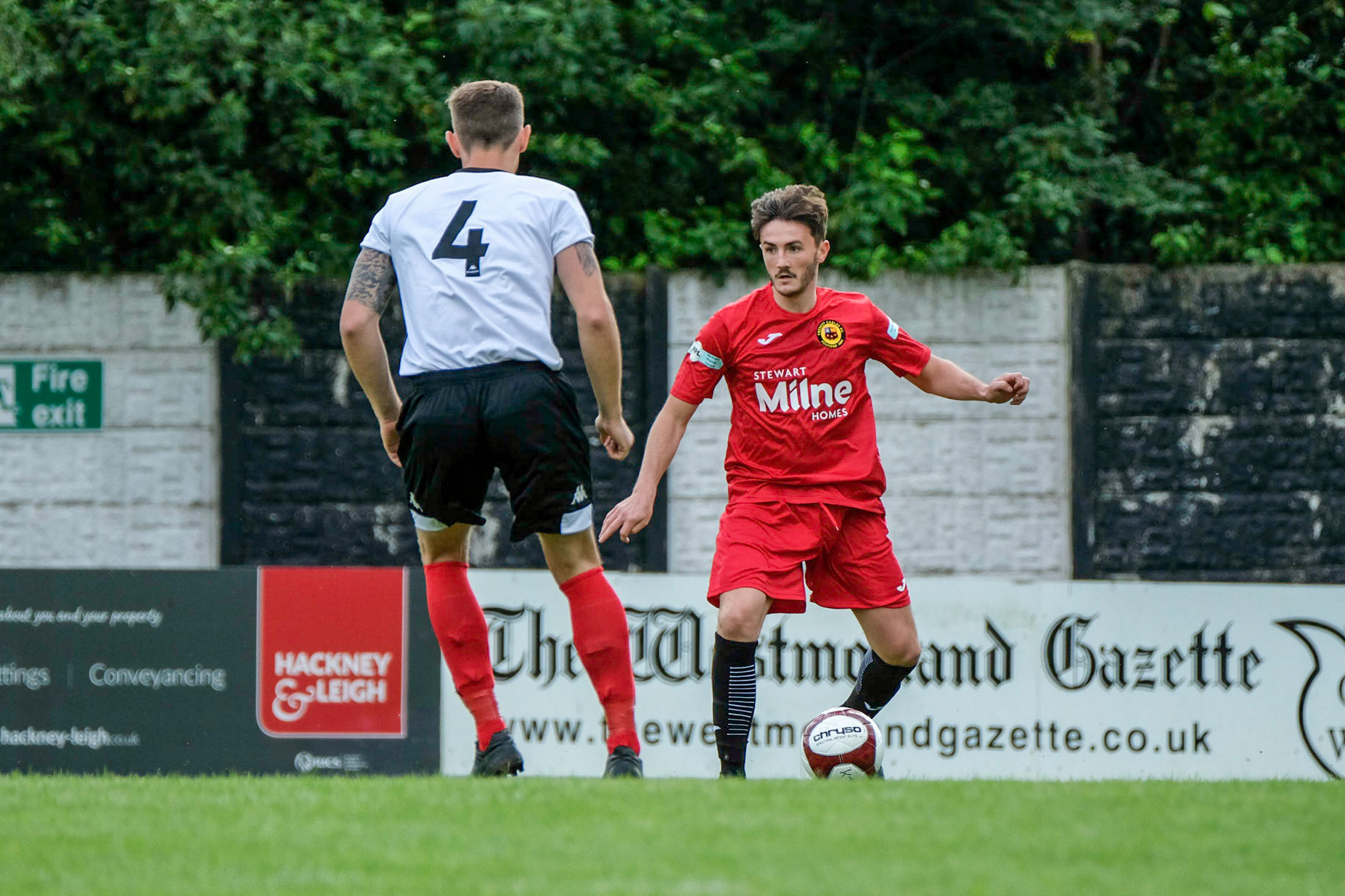 Kendal Town vs Prescot Cables 

Bet Victor League game match at Parkside Road during the 2019/20 season 17/08/2019.

Photograph by John Middleton