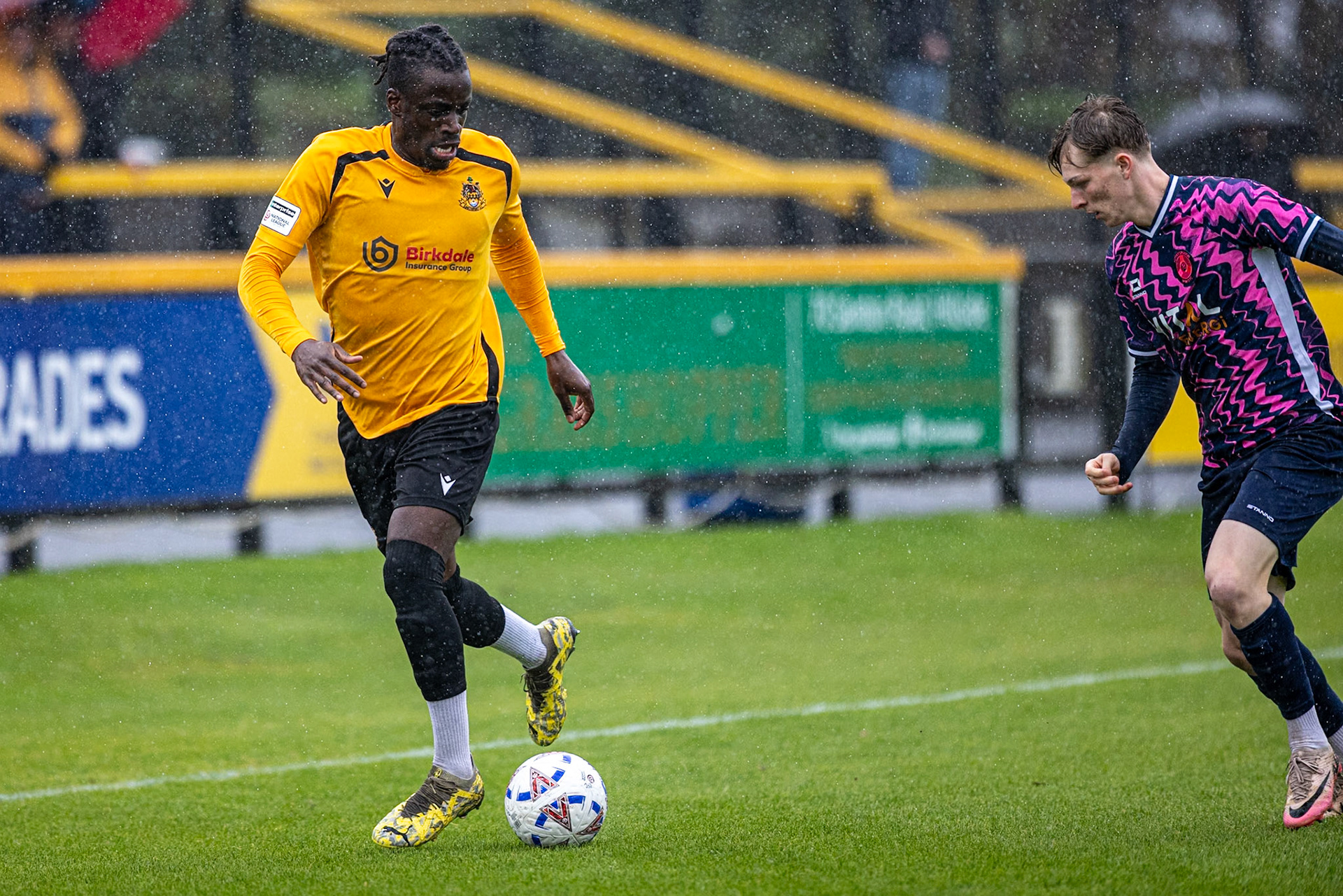 Southport, ENGLAND - during the Enterprise National League North match between Southport and Peterborough Sports at Southport.Canon Canon EOS R5 1600 1/3200 2.8 (Pic by John Middleton)