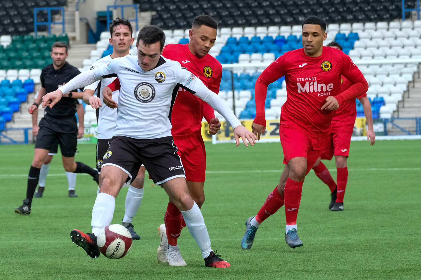 Widnes vs Prescot Cables 

match action from Halton Stadium during the 2019/20 BetVictor Northern Premier season 29/02/2020 between Widnes FC and Prescot Cables FC

Photograph by John Middleton