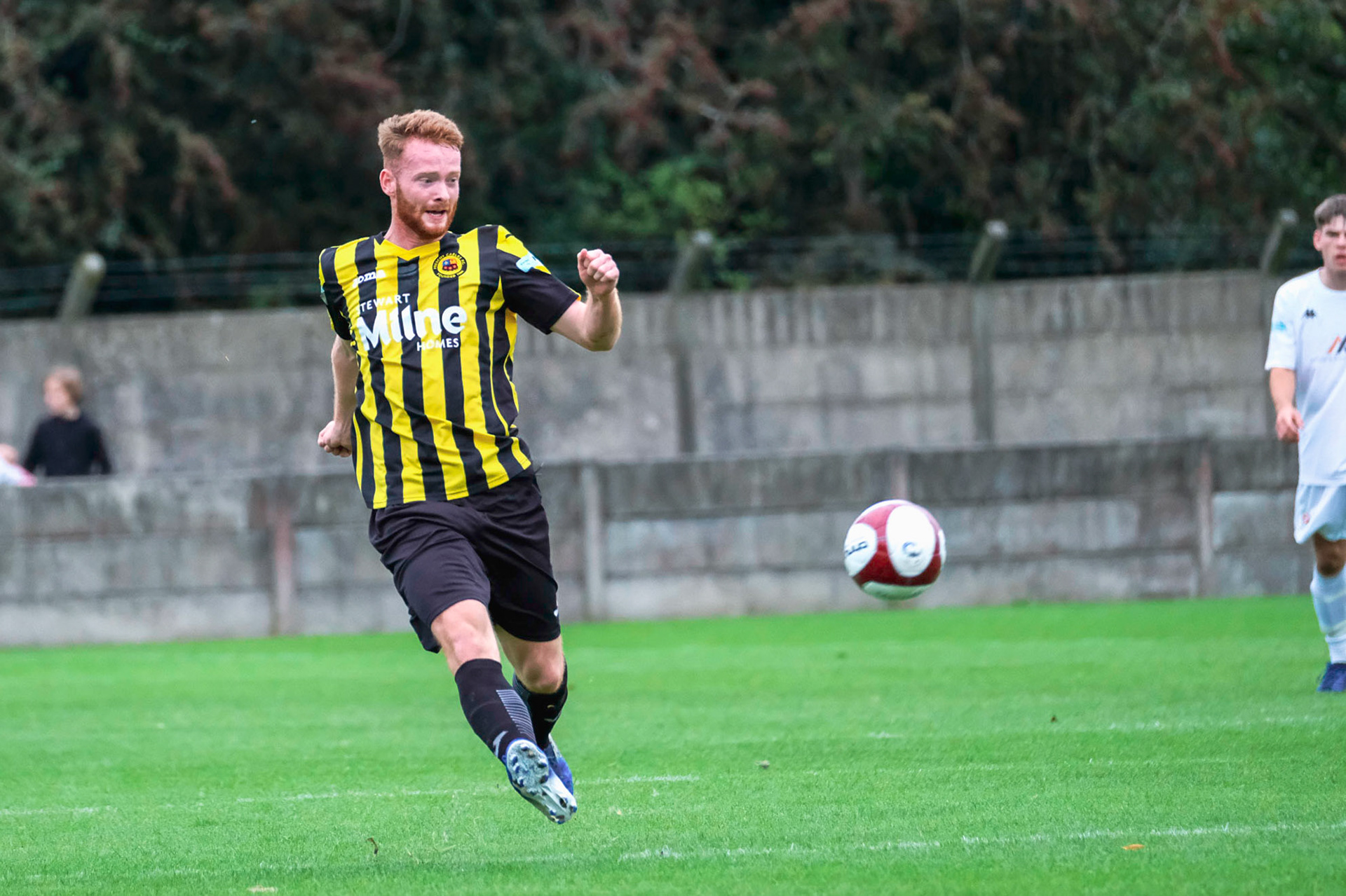Trafford vs Prescot Cables 

League match at Shawe View during the 2019/20 Betvictor Northern Premier season 05/10/2019.

Photograph by John Middleton