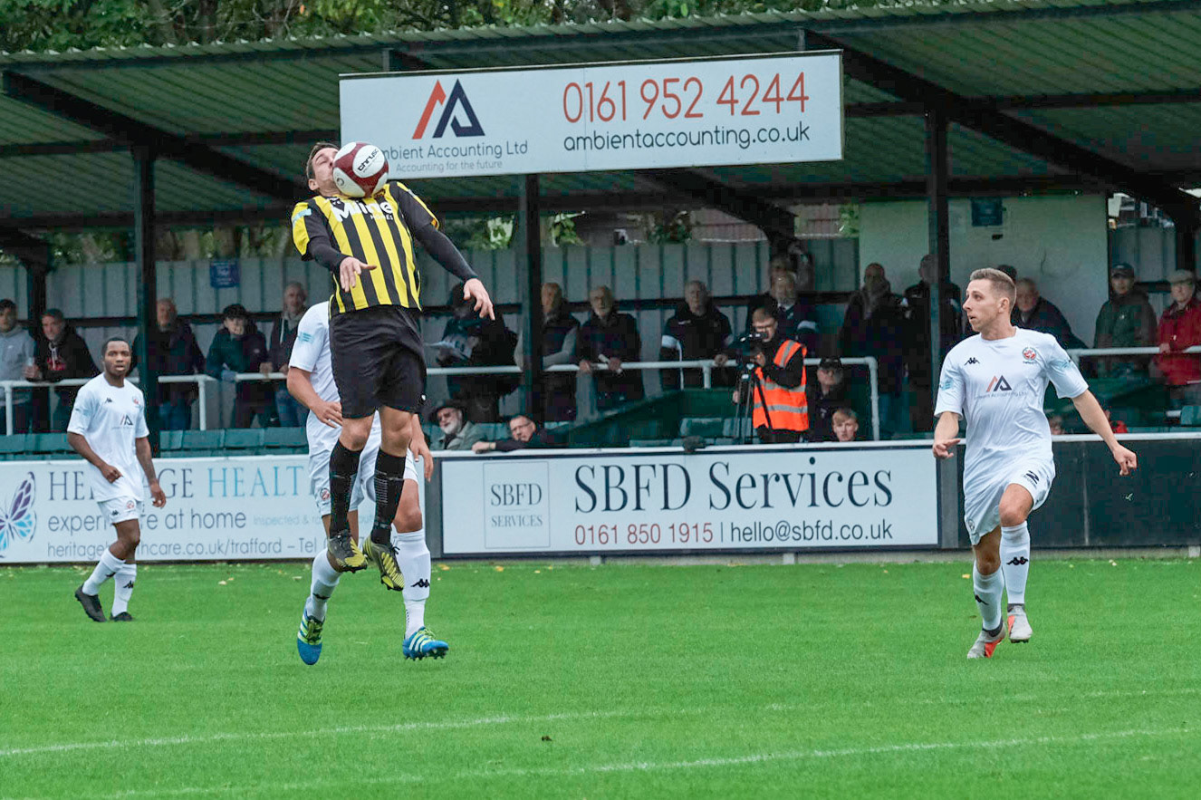 Trafford vs Prescot Cables 

League match at Shawe View during the 2019/20 Betvictor Northern Premier season 05/10/2019.

Photograph by John Middleton