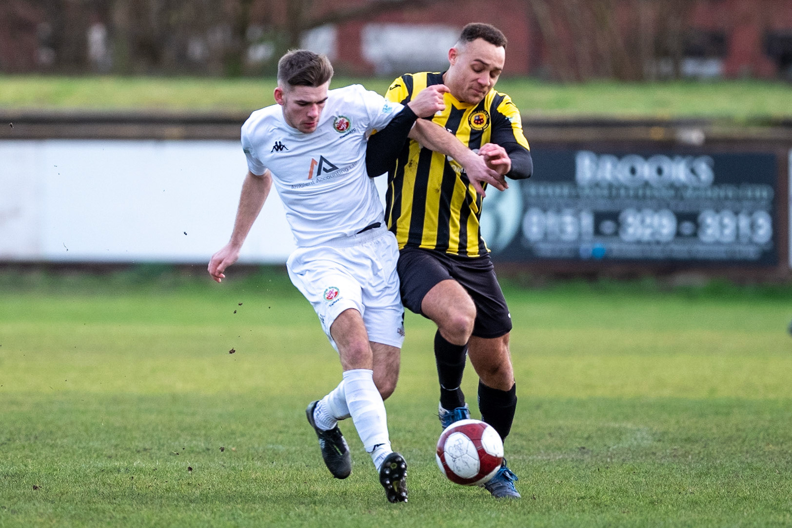 Prescot Cables vs Trafford 

match at IP Truck Parts Stadium during the 2019/20 Betvictor Northern Premier season 18/01/2020.

Photograph by John Middleton