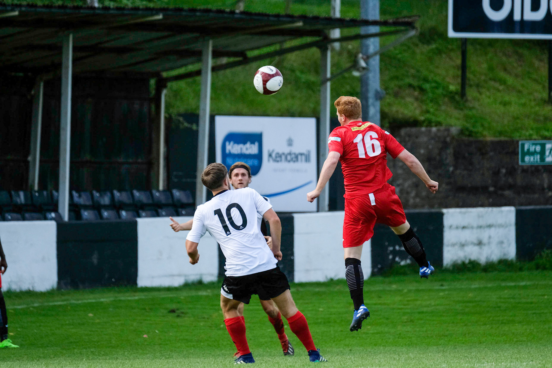 Kendal Town vs Prescot Cables 

Bet Victor League game match at Parkside Road during the 2019/20 season 17/08/2019.

Photograph by John Middleton