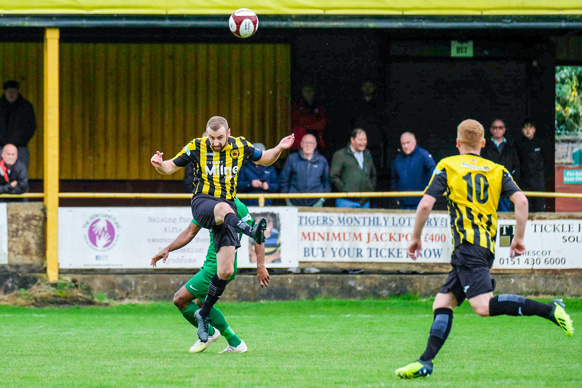 Prescot Cables vs Brighouse Town 

League match at Volair Park during the 2019/20 Betvictor Northern Premier season 28/09/2019.

Photograph by John Middleton