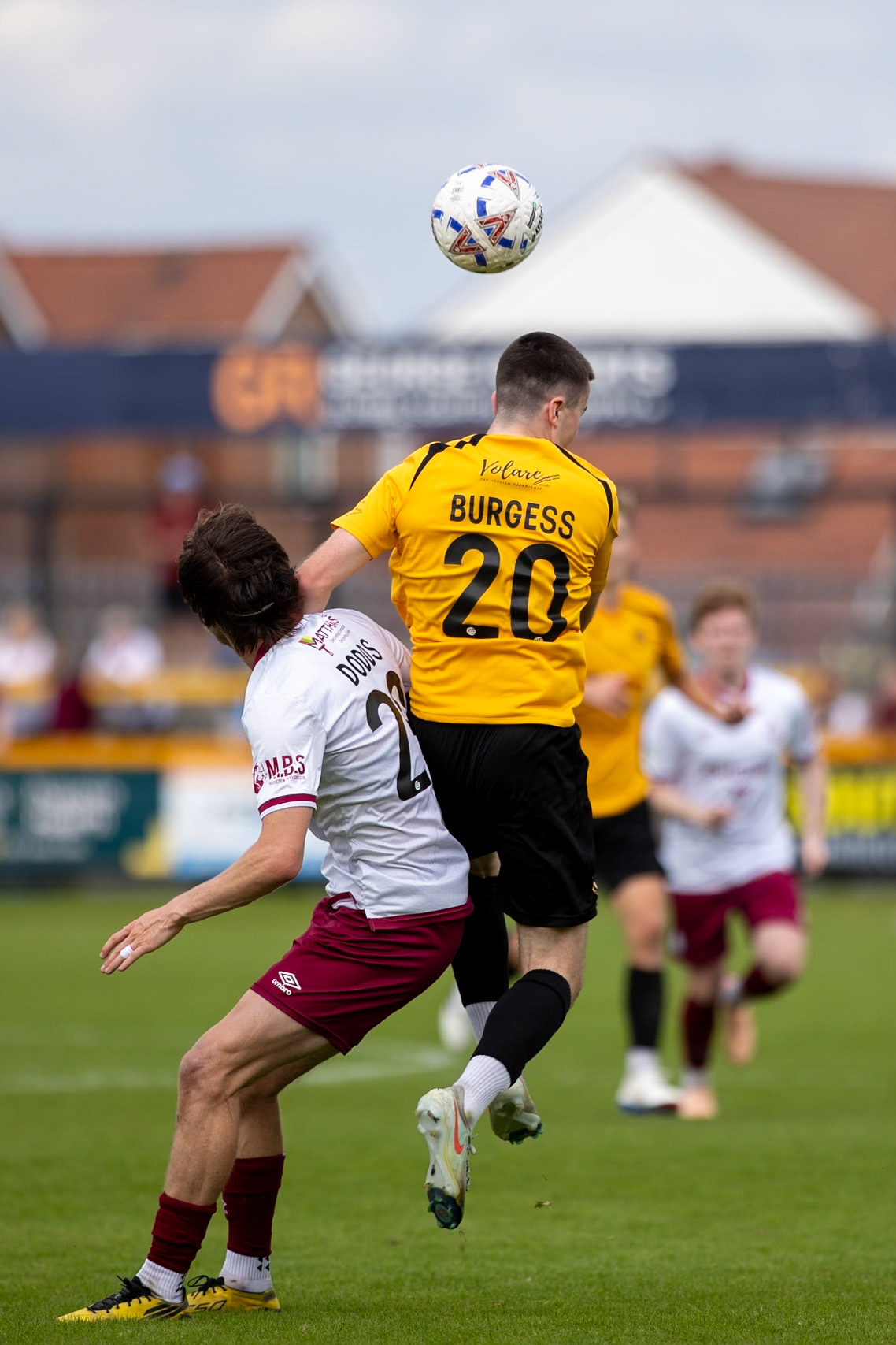 Southport, ENGLAND - during the Enterprise National League North match between Southport and South Shields at Southport.Canon Canon EOS R6m2 400 1/3200 2.8 (Pic by John Middleton)