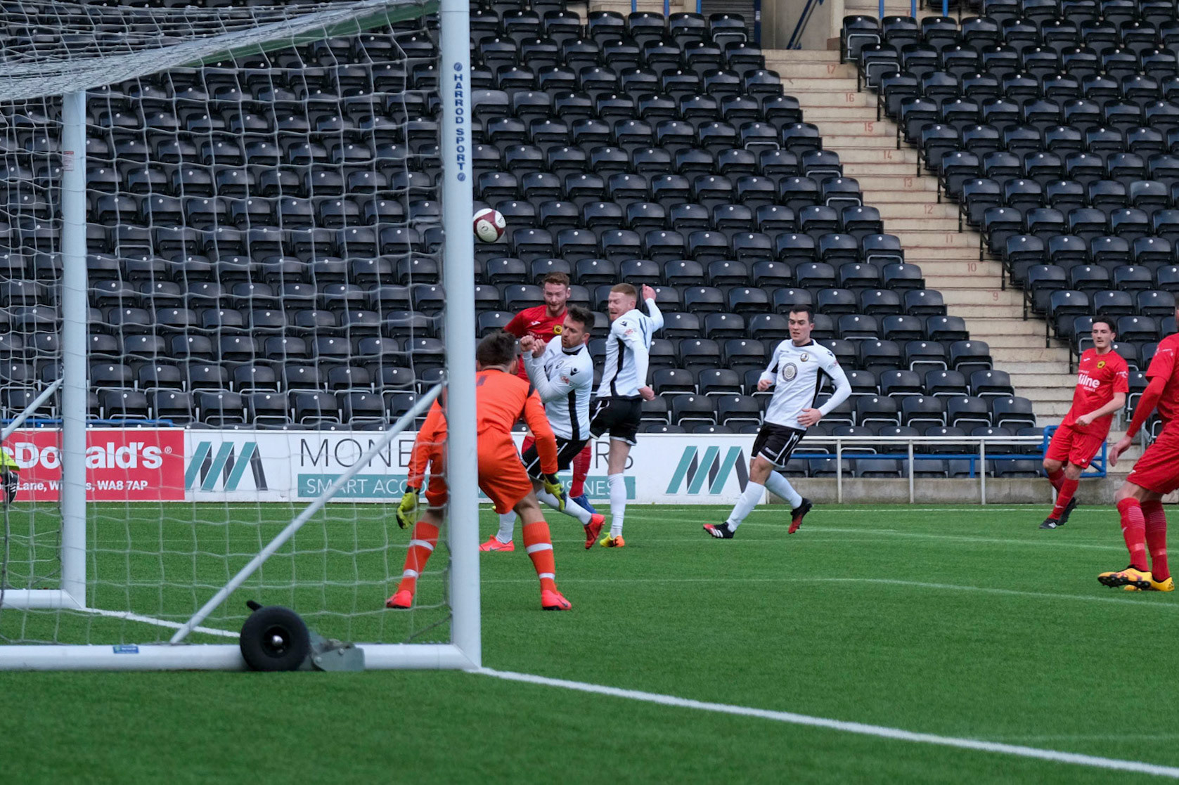 Widnes vs Prescot Cables 

match action from Halton Stadium during the 2019/20 BetVictor Northern Premier season 29/02/2020 between Widnes FC and Prescot Cables FC

Photograph by John Middleton