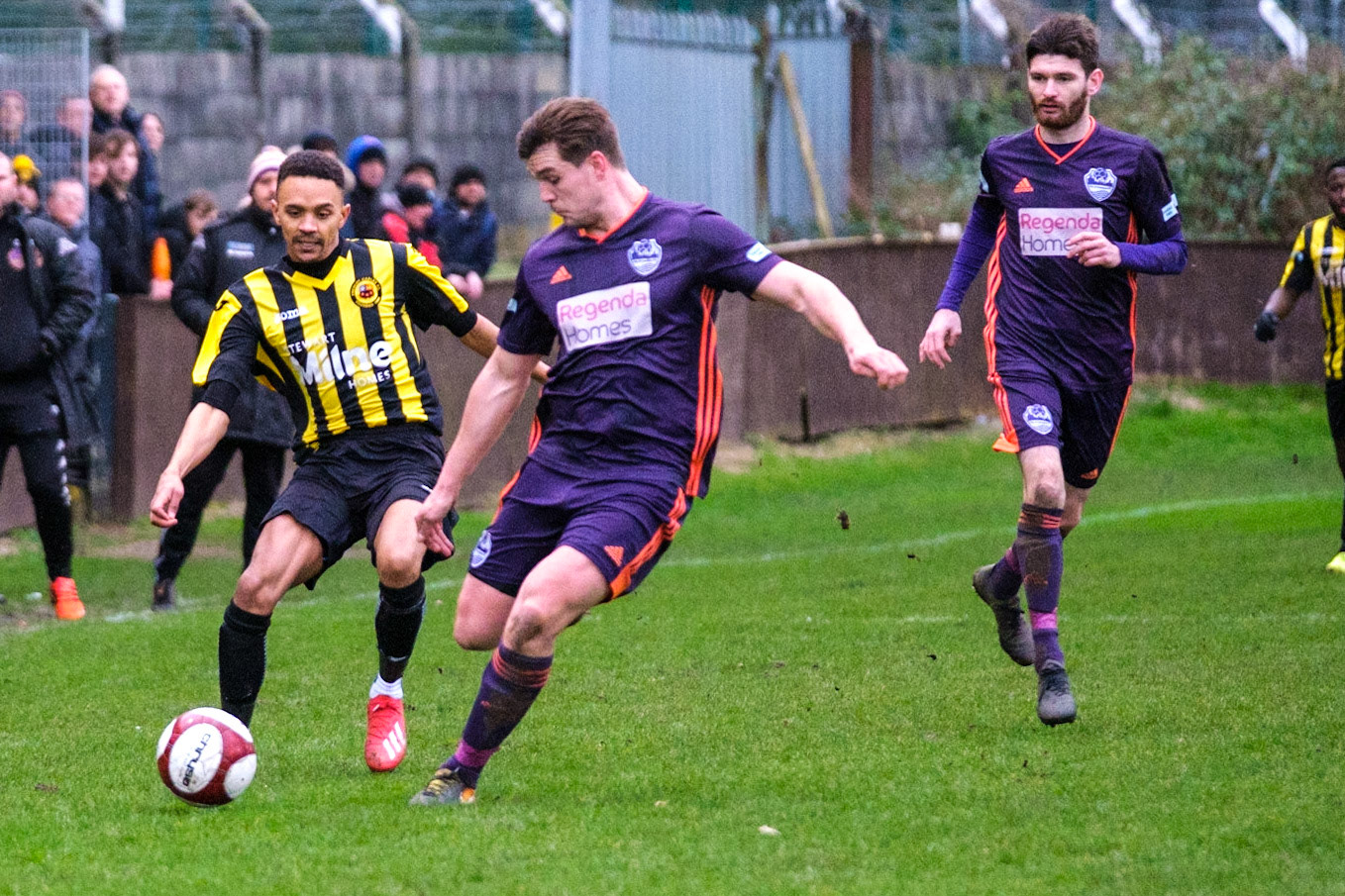 Prescot Cables vs City of Liverpool 

match at IP Truck Parts Stadium during the 2019/20 Betvictor Northern Premier season 22/02/2020.

Photograph by John Middleton
