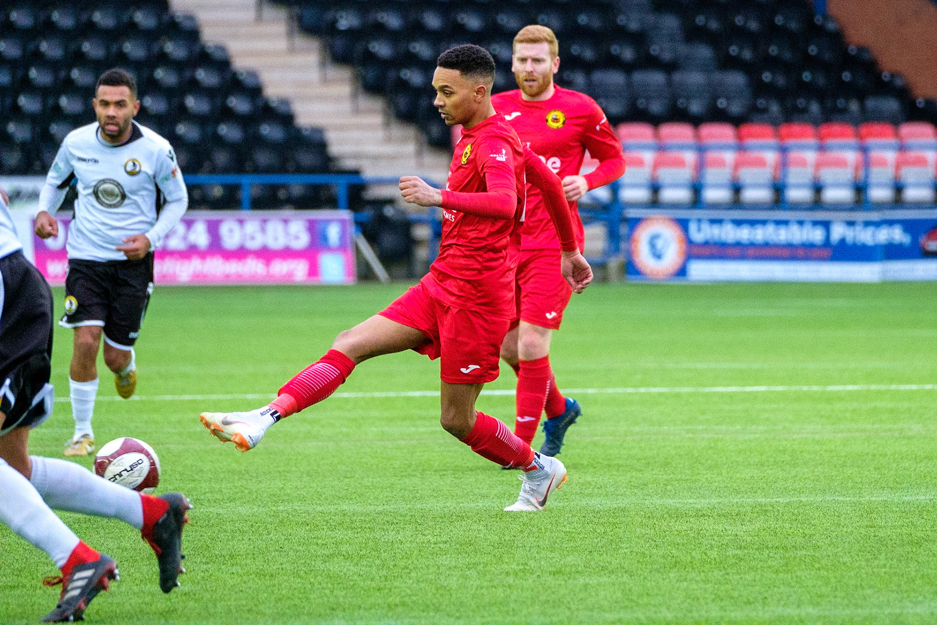 Widnes vs Prescot Cables 

match action from Halton Stadium during the 2019/20 BetVictor Northern Premier season 29/02/2020 between Widnes FC and Prescot Cables FC

Photograph by John Middleton