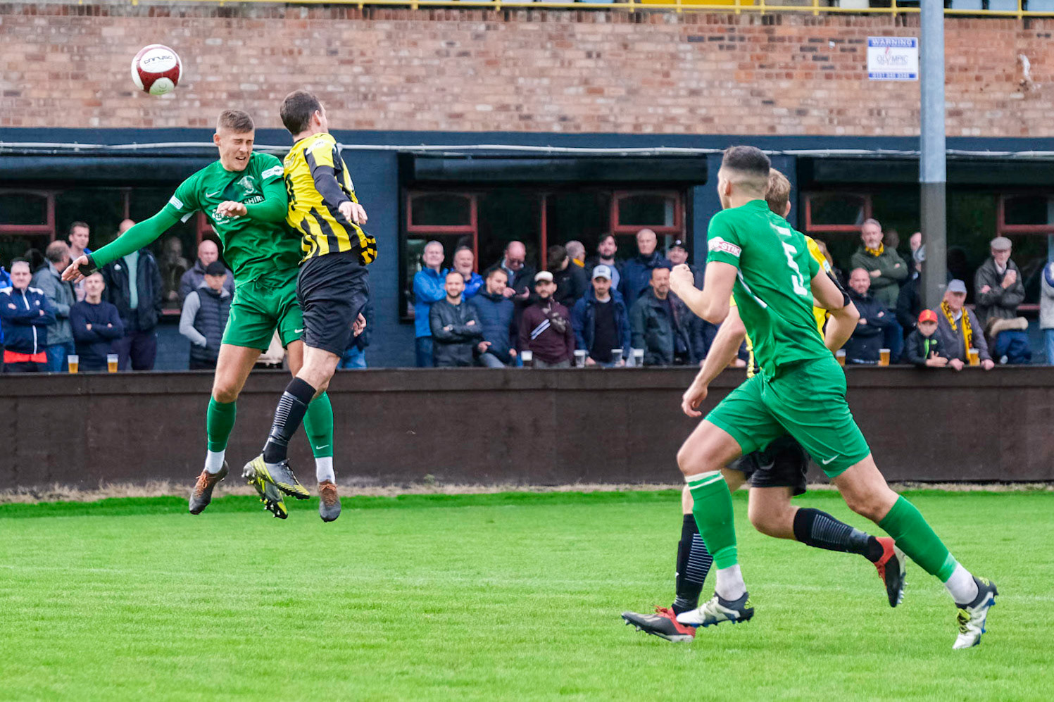 Prescot Cables vs Brighouse Town 

League match at Volair Park during the 2019/20 Betvictor Northern Premier season 28/09/2019.

Photograph by John Middleton