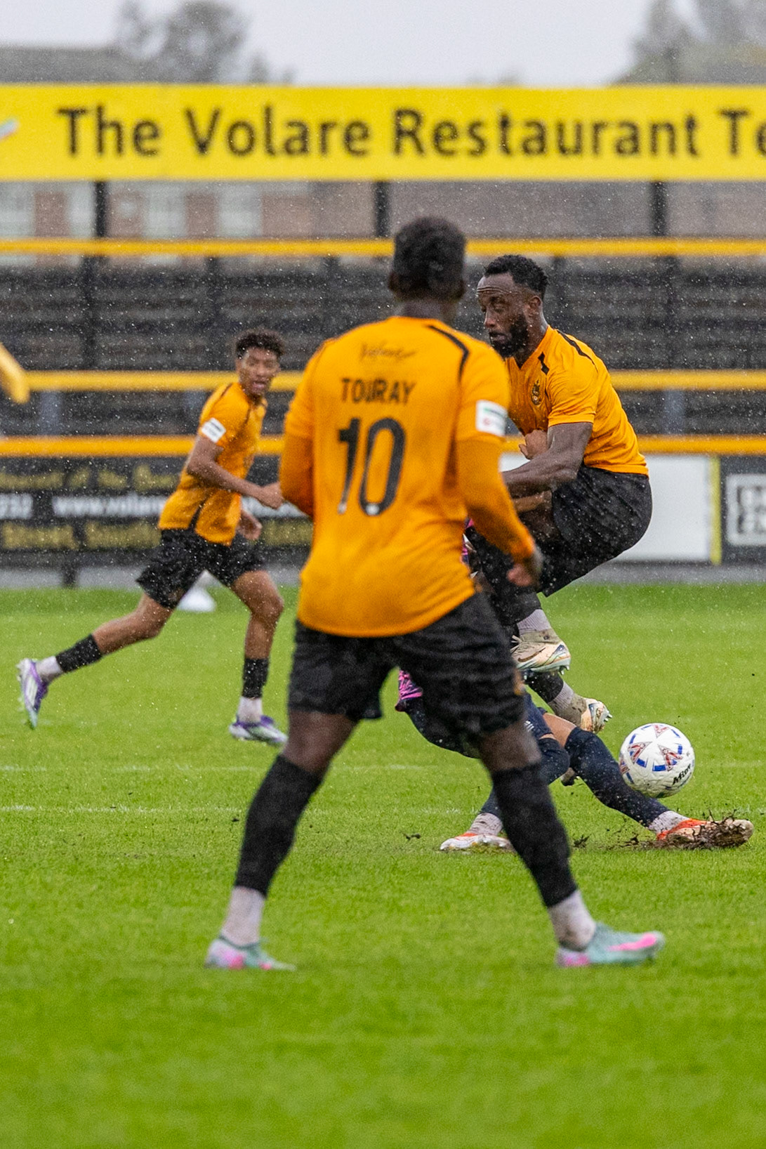 Southport, ENGLAND - during the Enterprise National League North match between Southport and Peterborough Sports at Southport.Canon Canon EOS R3 3200 1/2500 2.8 (Pic by John Middleton)