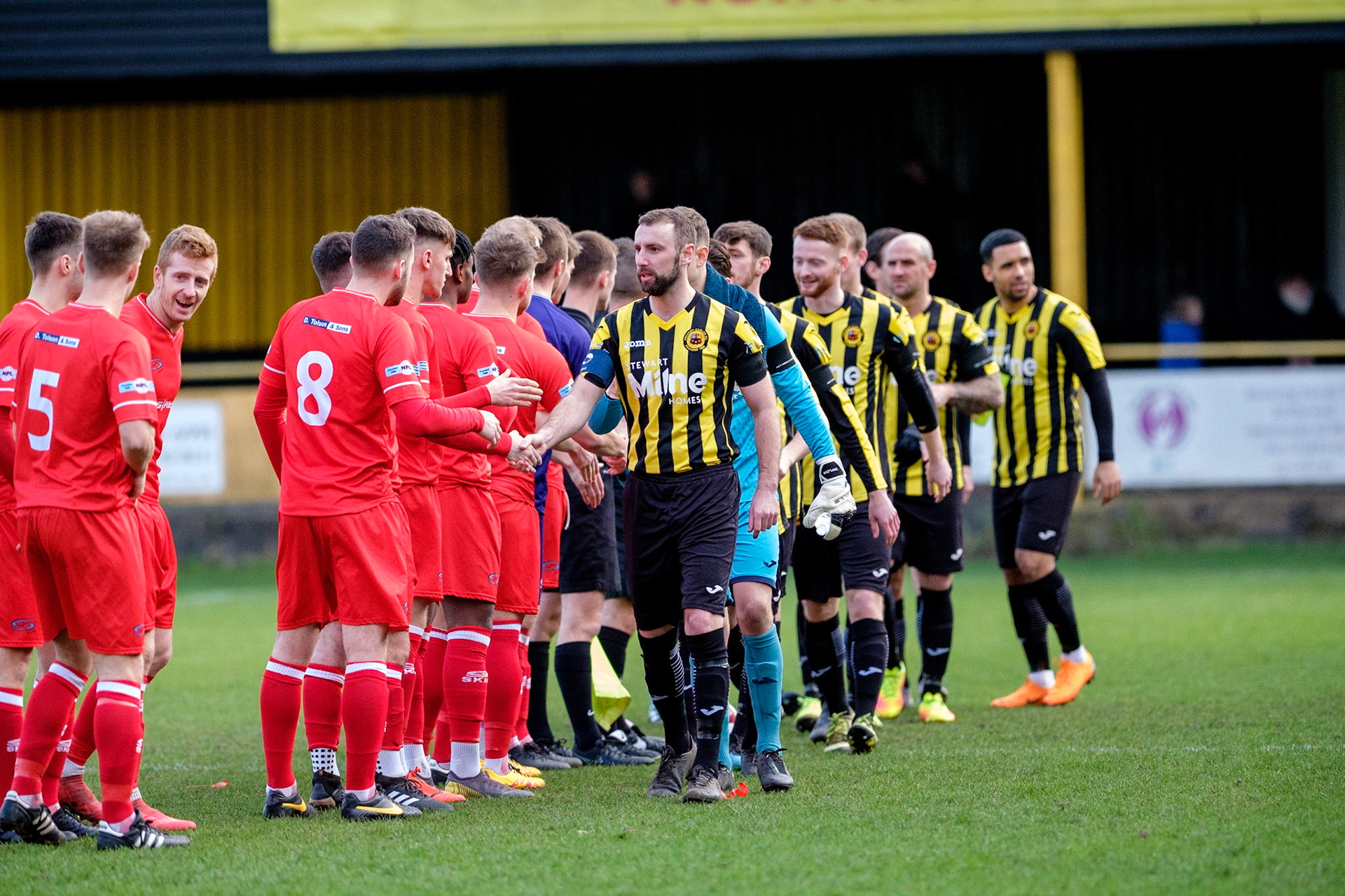 Prescot Cables vs Workington 

match at IP Truck Parts Stadium during the 2019/20 Betvictor Northern Premier season 01/02/2020.

Photograph by John Middleton