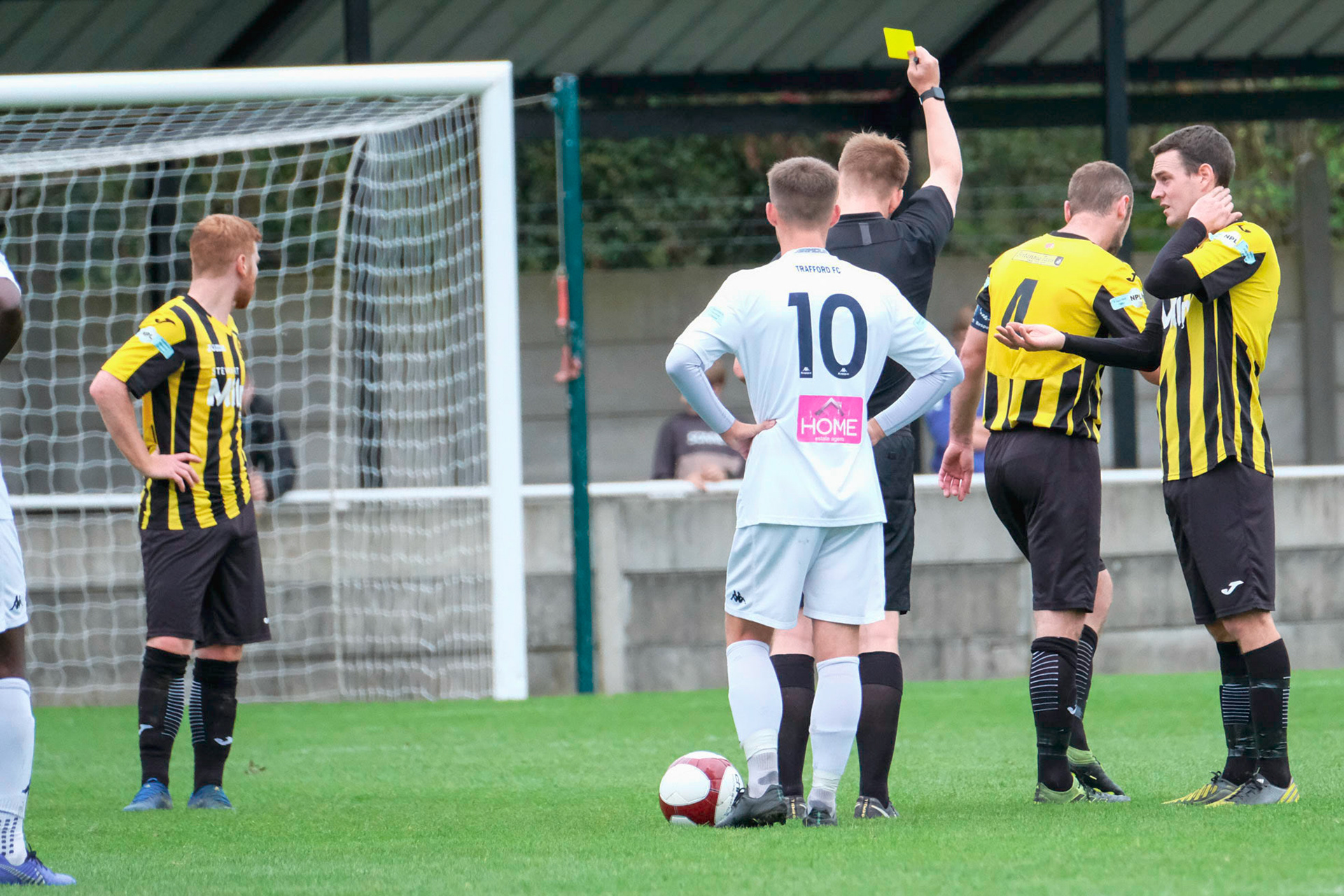Trafford vs Prescot Cables 

League match at Shawe View during the 2019/20 Betvictor Northern Premier season 05/10/2019.

Photograph by John Middleton