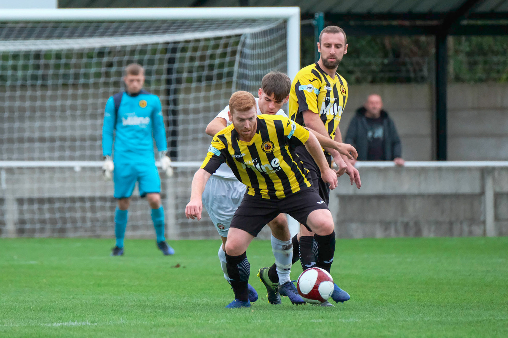 Trafford vs Prescot Cables 

League match at Shawe View during the 2019/20 Betvictor Northern Premier season 05/10/2019.

Photograph by John Middleton