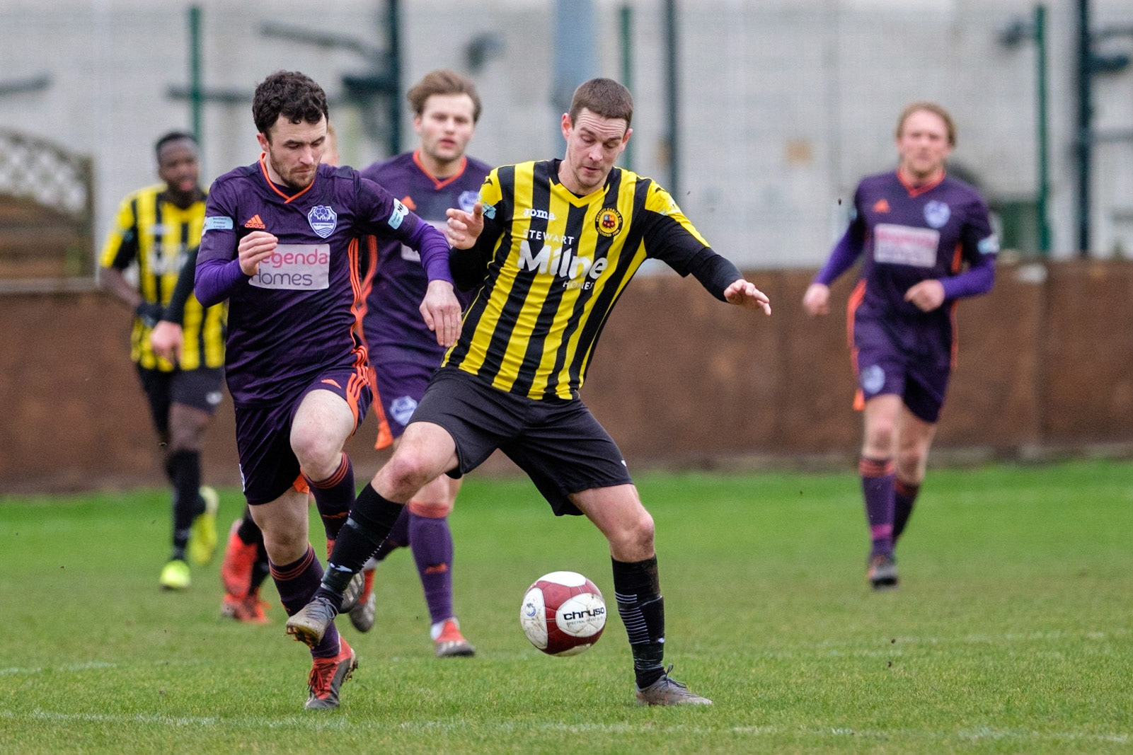 Prescot Cables vs City of Liverpool 

match at IP Truck Parts Stadium during the 2019/20 Betvictor Northern Premier season 22/02/2020.

Photograph by John Middleton
