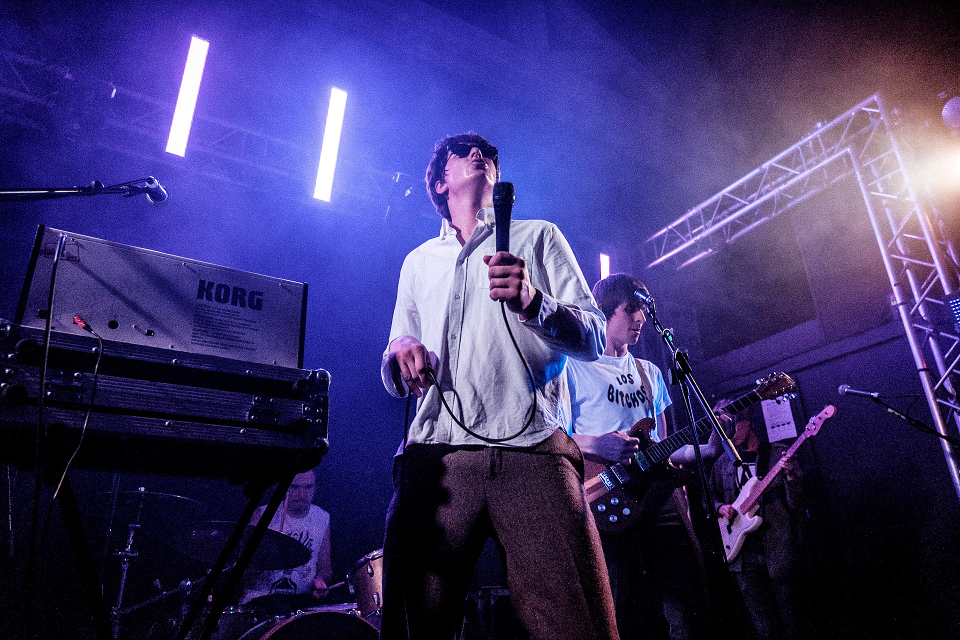 Cabbage playing on the Cabbage Tour 2019 at Arts Club Loft on 24/04/2019. Photo by John Middleton