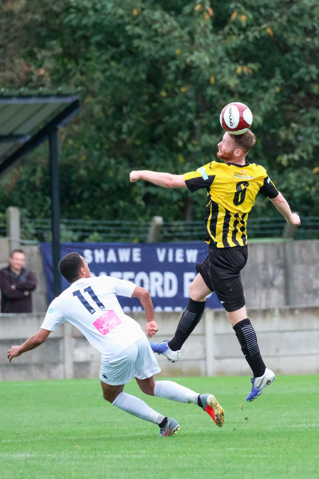 Trafford vs Prescot Cables 

League match at Shawe View during the 2019/20 Betvictor Northern Premier season 05/10/2019.

Photograph by John Middleton