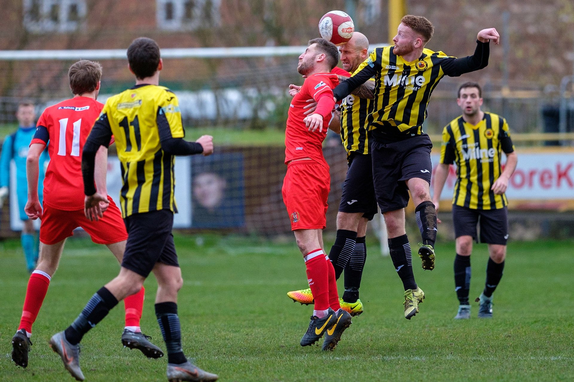 Prescot Cables vs Workington 

match at IP Truck Parts Stadium during the 2019/20 Betvictor Northern Premier season 01/02/2020.

Photograph by John Middleton
