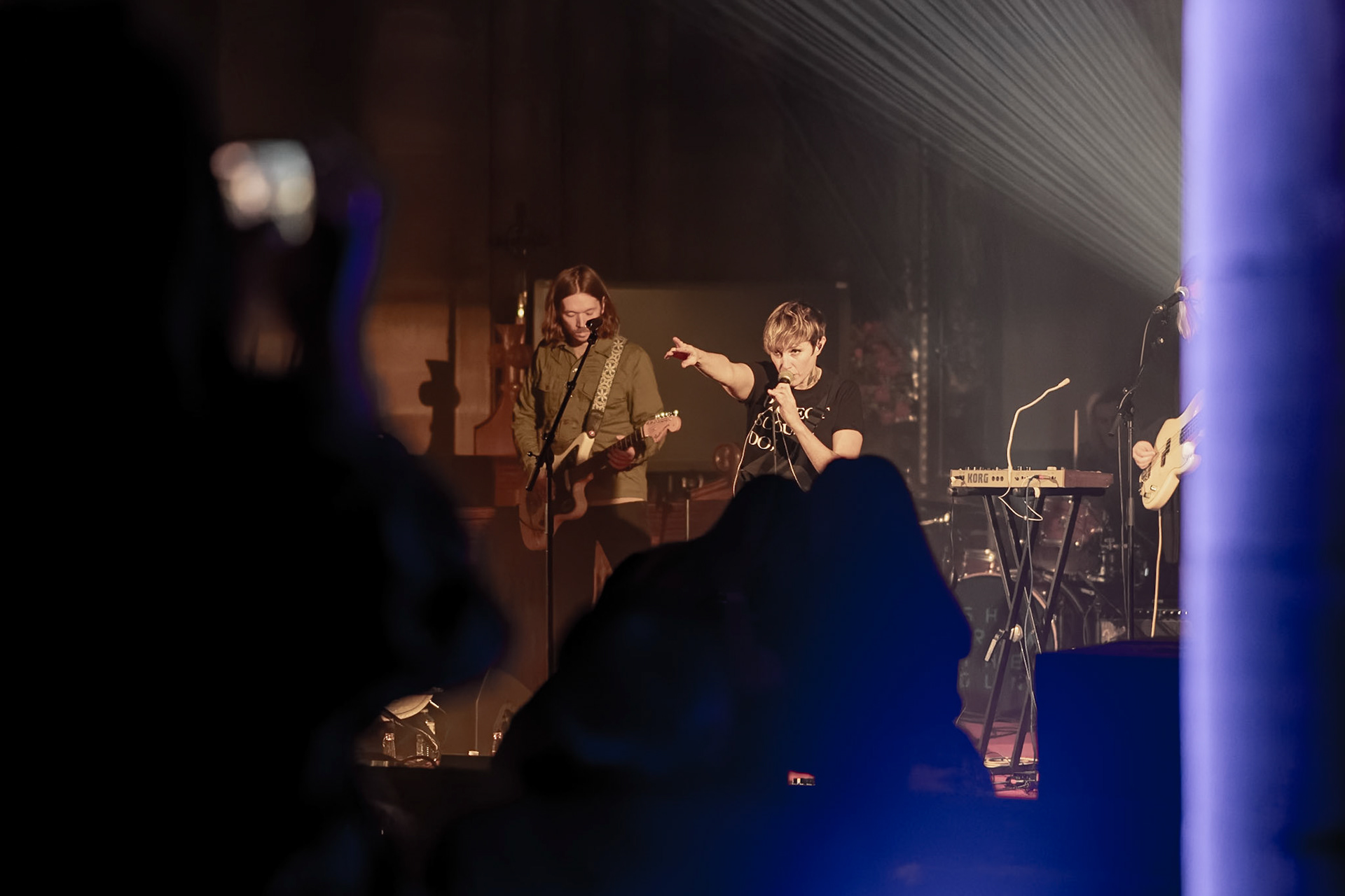 Images from the Knowsley Music Festival 2025 with She drew the Gun live at St Chads Church Kirkby. Support act was Lucy Starr.