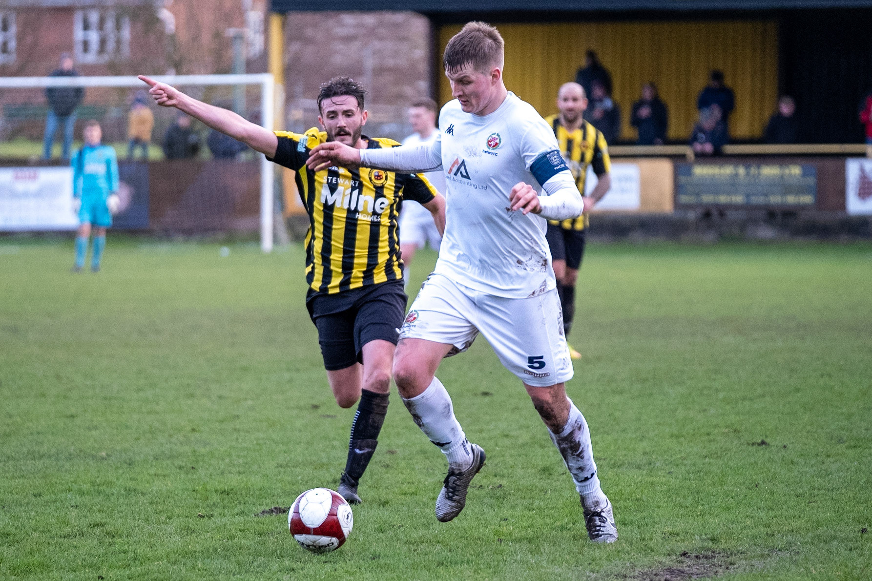 Prescot Cables vs Trafford 

match at IP Truck Parts Stadium during the 2019/20 Betvictor Northern Premier season 18/01/2020.

Photograph by John Middleton