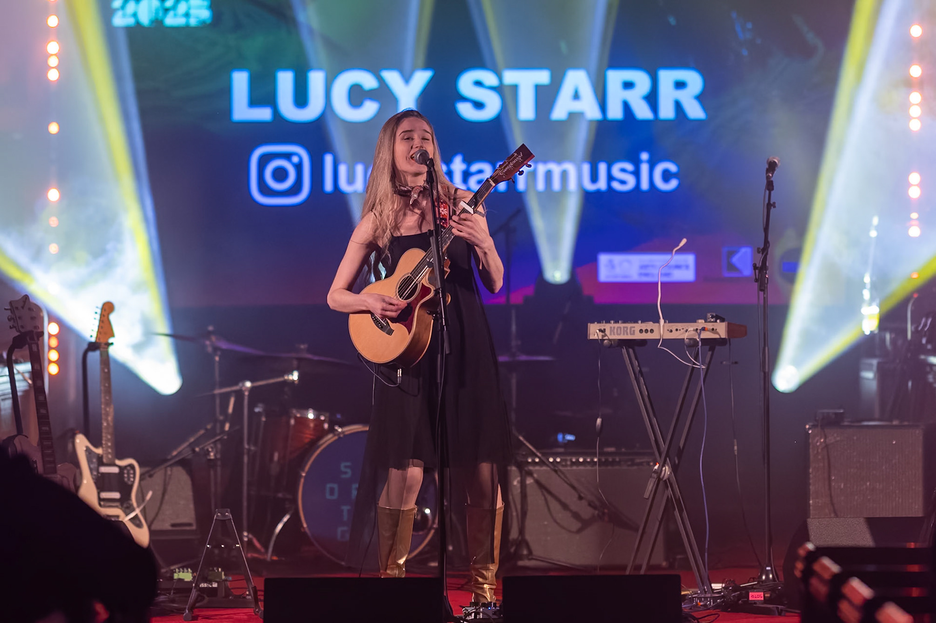 Images from the Knowsley Music Festival 2025 with She drew the Gun live at St Chads Church Kirkby. Support act was Lucy Starr.