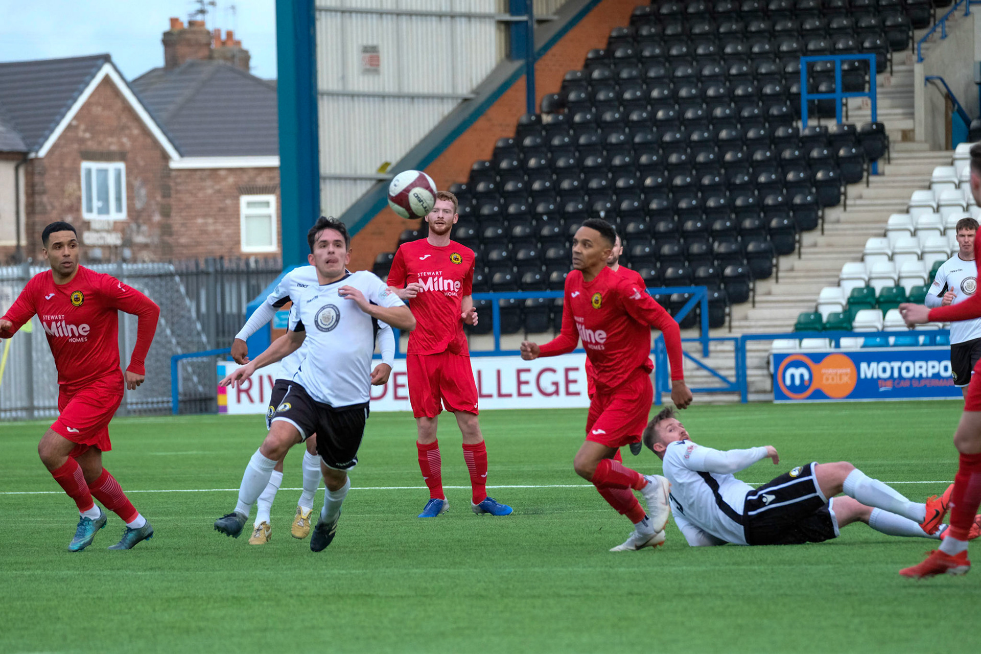 Widnes vs Prescot Cables 

match action from Halton Stadium during the 2019/20 BetVictor Northern Premier season 29/02/2020 between Widnes FC and Prescot Cables FC

Photograph by John Middleton