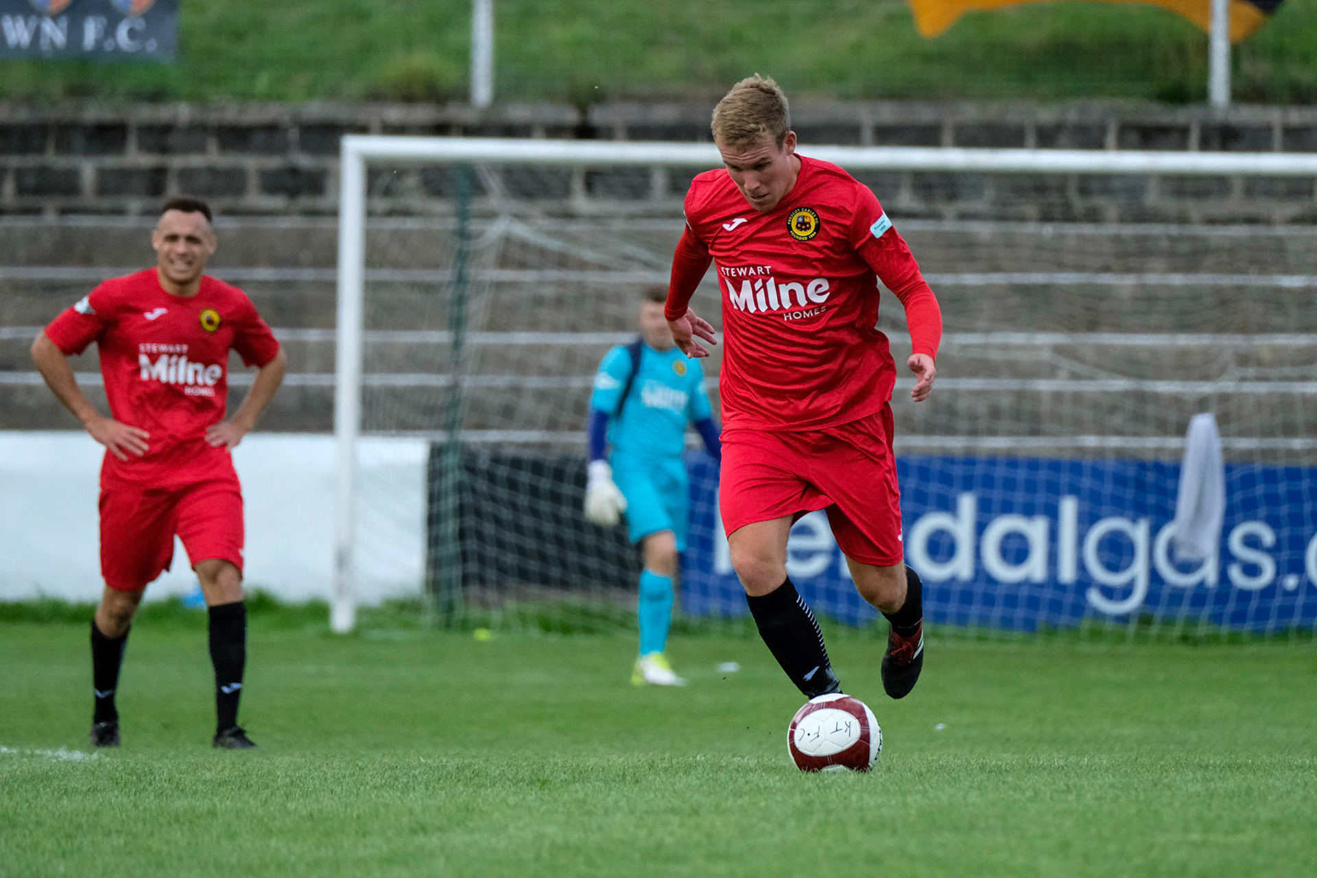 Kendal Town vs Prescot Cables 

Bet Victor League game match at Parkside Road during the 2019/20 season 17/08/2019.

Photograph by John Middleton