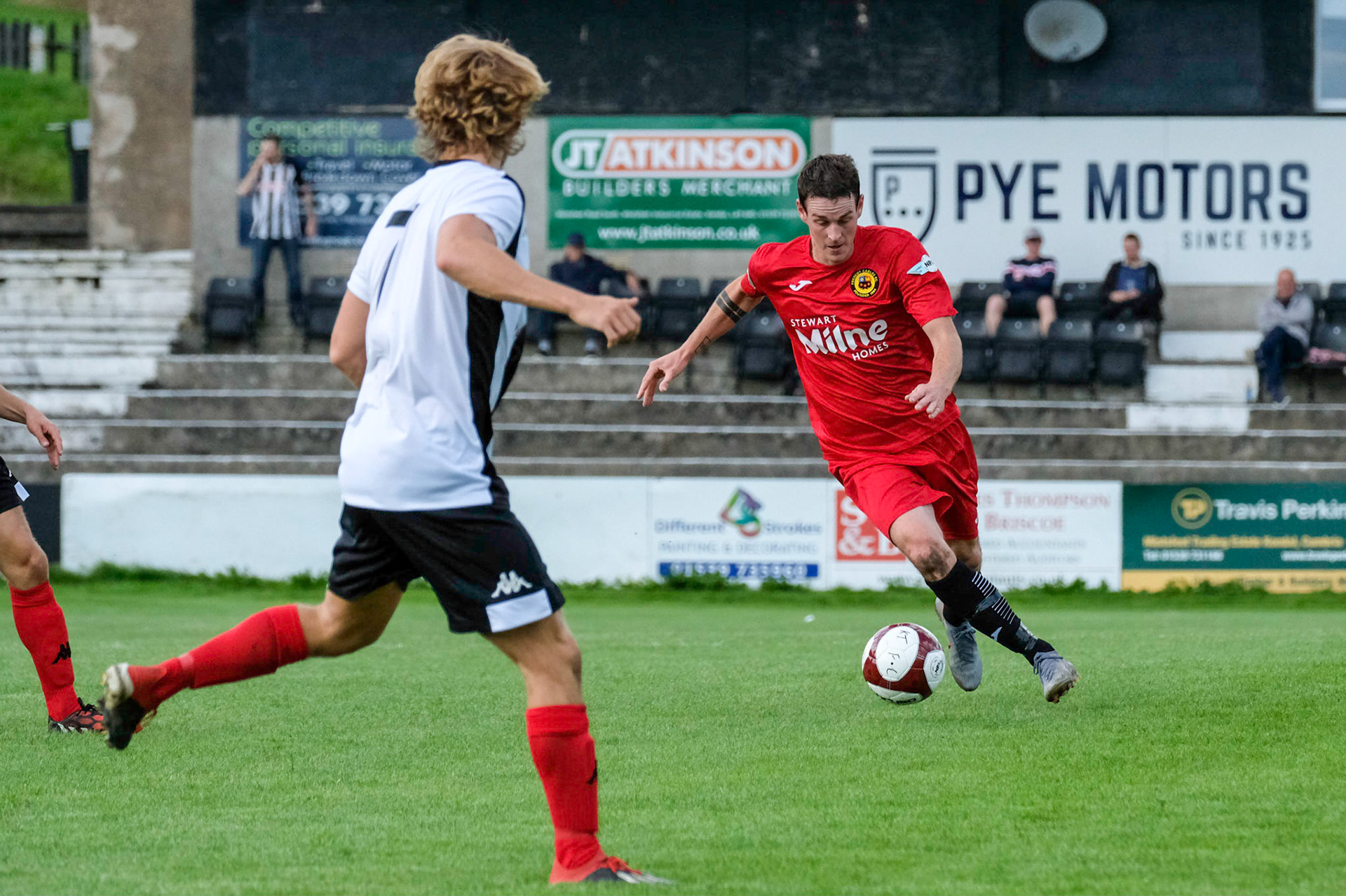 Kendal Town vs Prescot Cables 

Bet Victor League game match at Parkside Road during the 2019/20 season 17/08/2019.

Photograph by John Middleton