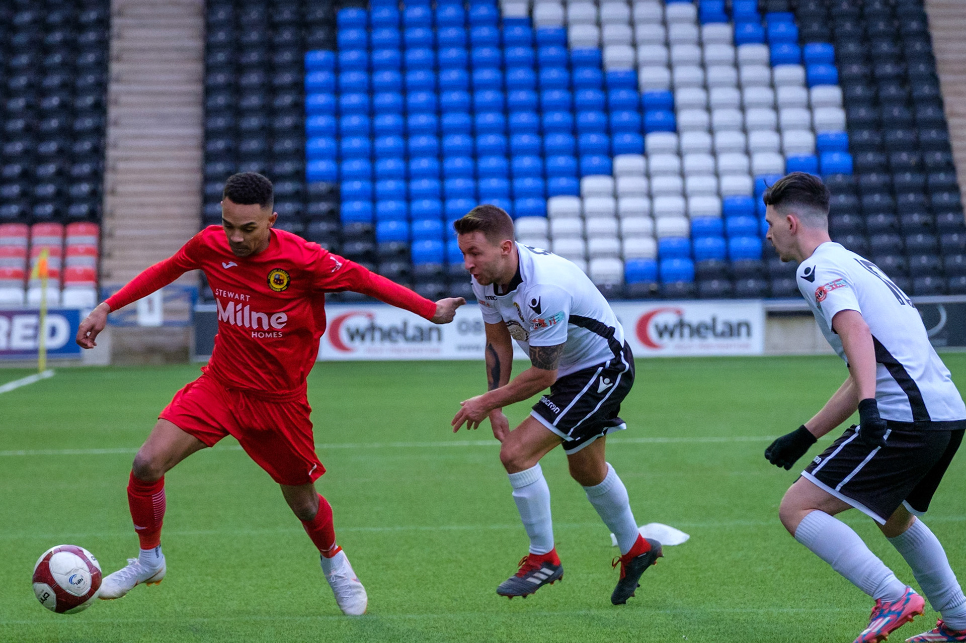 Widnes vs Prescot Cables 

match action from Halton Stadium during the 2019/20 BetVictor Northern Premier season 29/02/2020 between Widnes FC and Prescot Cables FC

Photograph by John Middleton