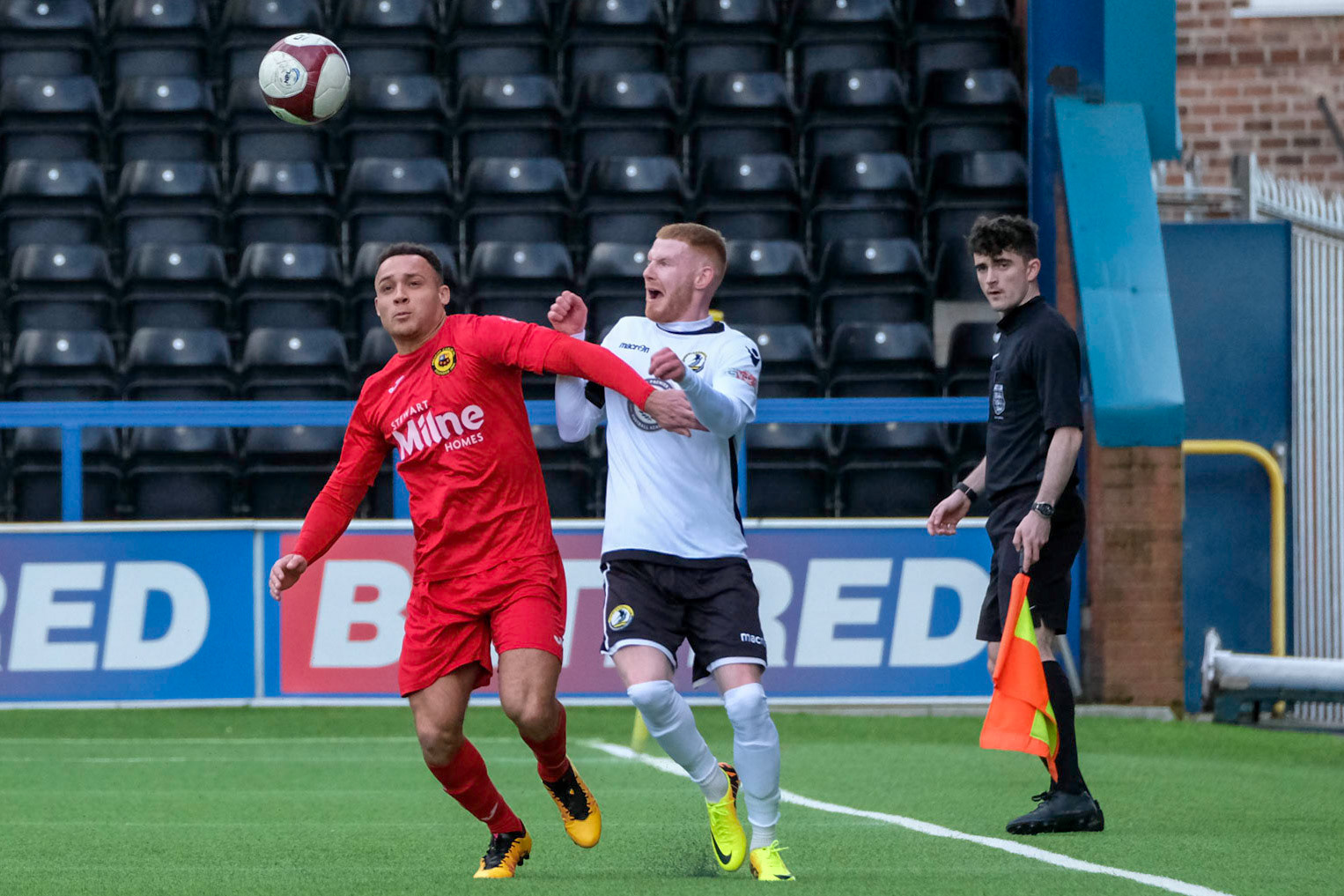 Widnes vs Prescot Cables 

match action from Halton Stadium during the 2019/20 BetVictor Northern Premier season 29/02/2020 between Widnes FC and Prescot Cables FC

Photograph by John Middleton