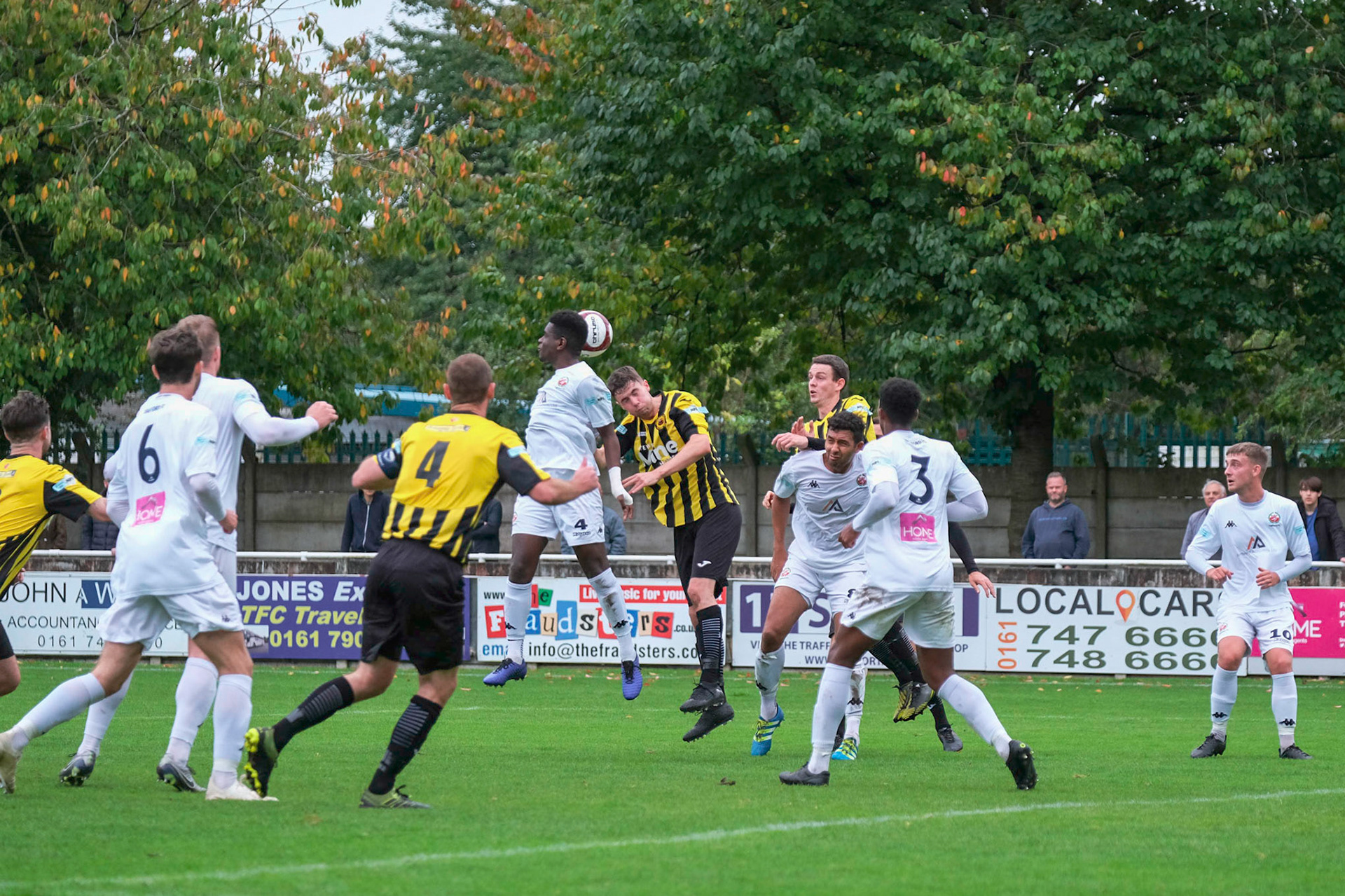 Trafford vs Prescot Cables 

League match at Shawe View during the 2019/20 Betvictor Northern Premier season 05/10/2019.

Photograph by John Middleton