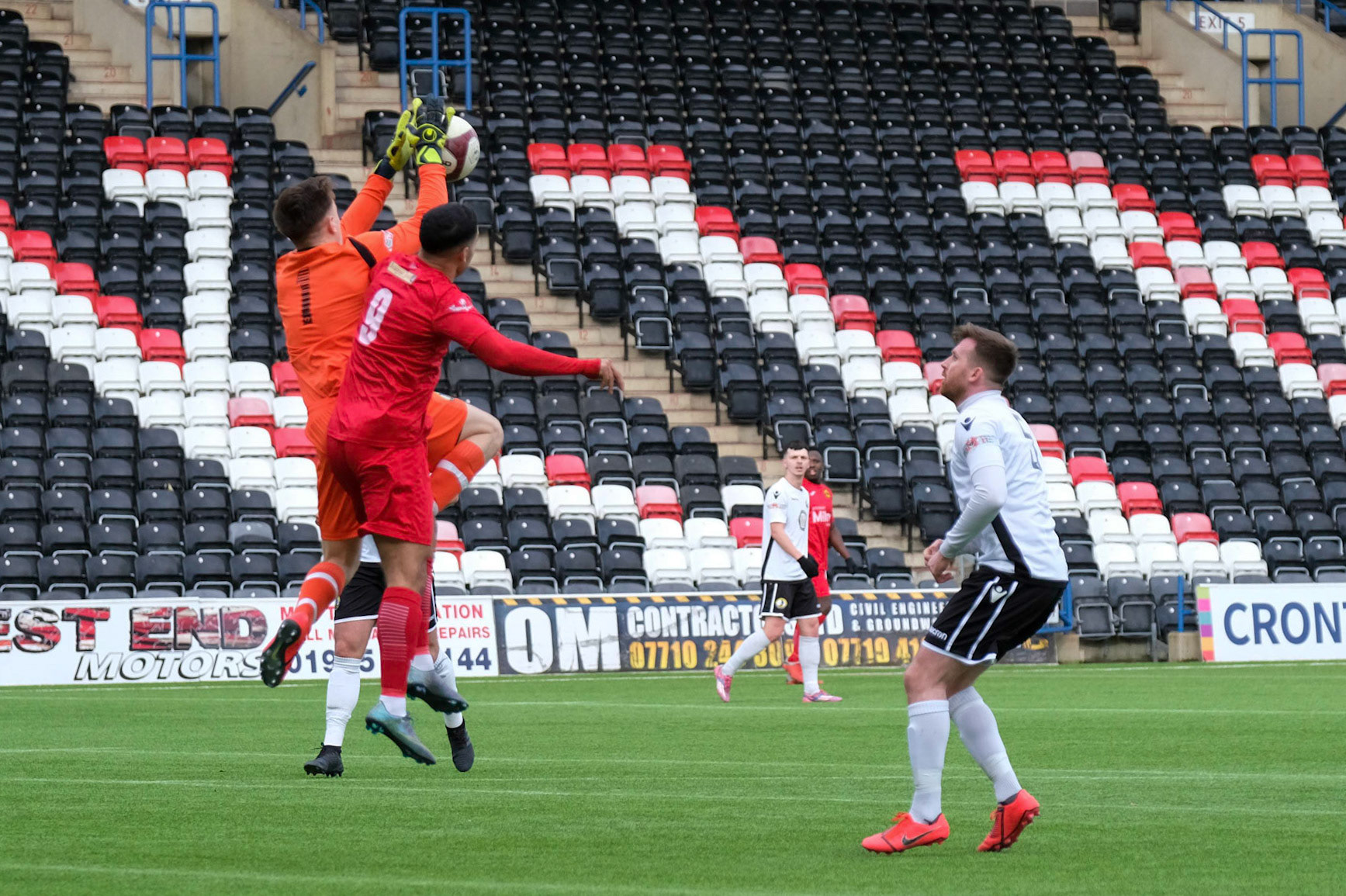 Widnes vs Prescot Cables 

match action from Halton Stadium during the 2019/20 BetVictor Northern Premier season 29/02/2020 between Widnes FC and Prescot Cables FC

Photograph by John Middleton