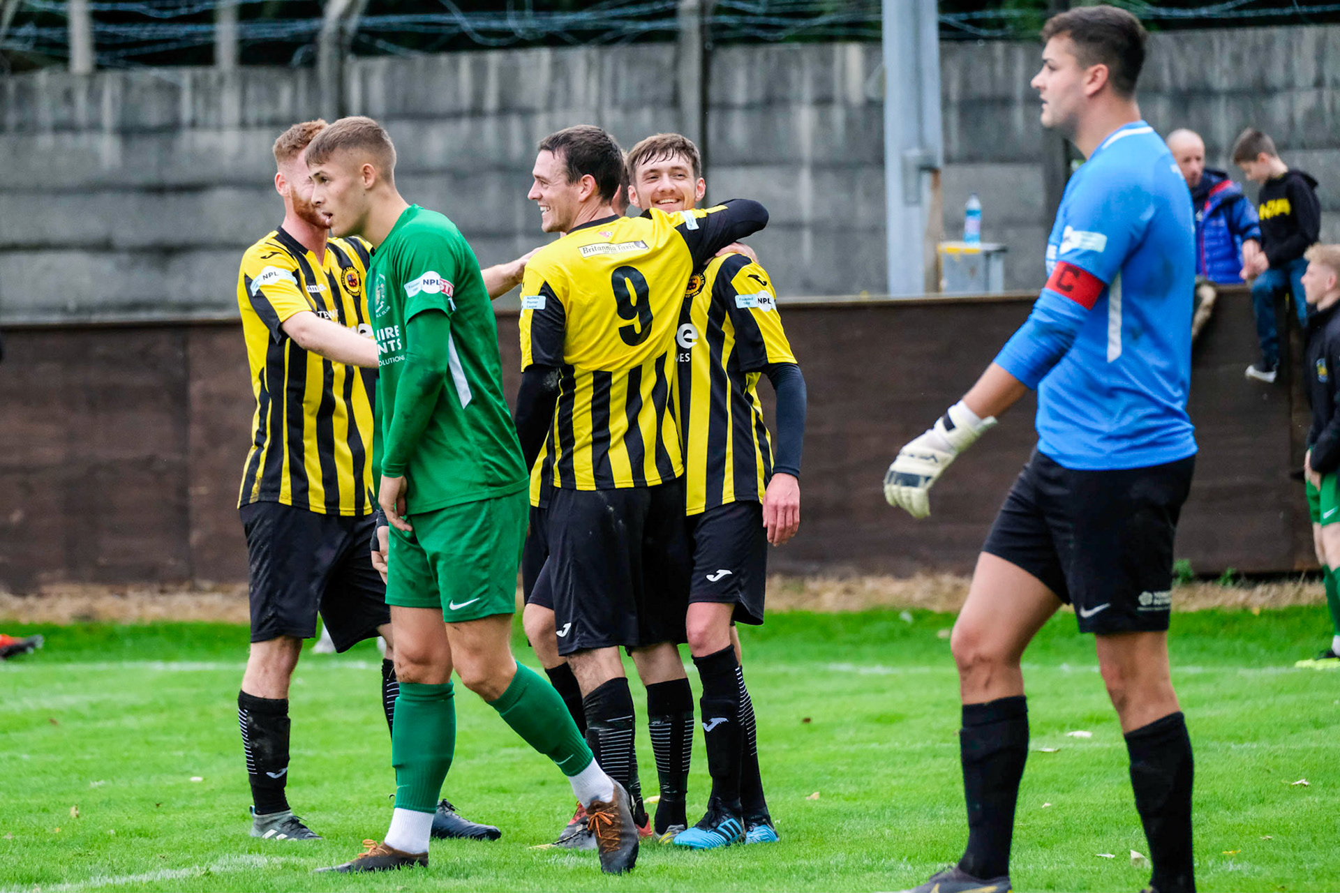 Prescot Cables vs Brighouse Town 

League match at Volair Park during the 2019/20 Betvictor Northern Premier season 28/09/2019.

Photograph by John Middleton