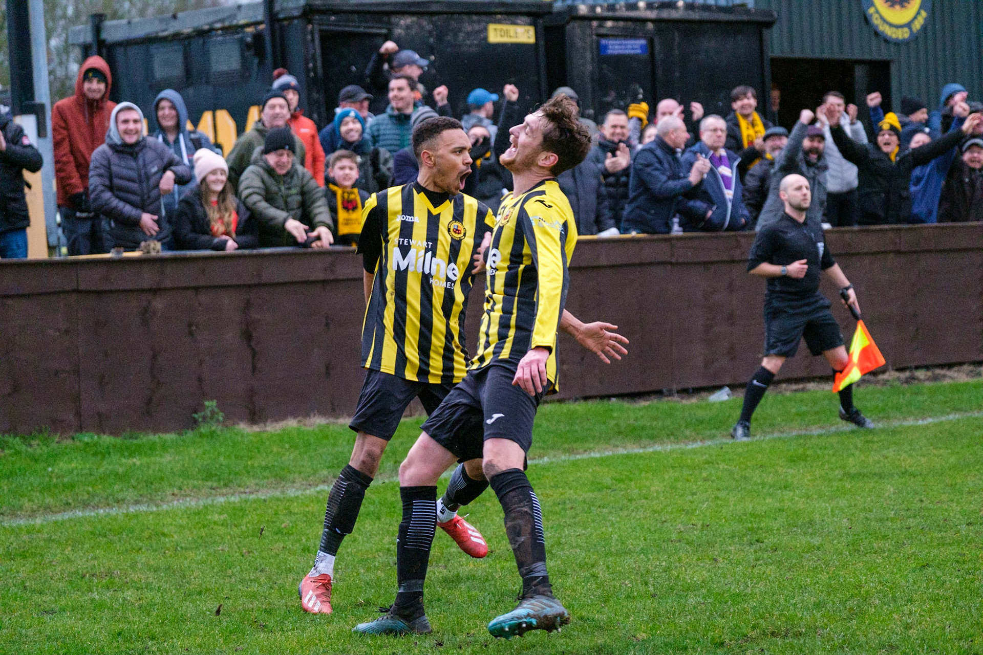 Prescot Cables vs City of Liverpool 

match at IP Truck Parts Stadium during the 2019/20 Betvictor Northern Premier season 22/02/2020.

Photograph by John Middleton