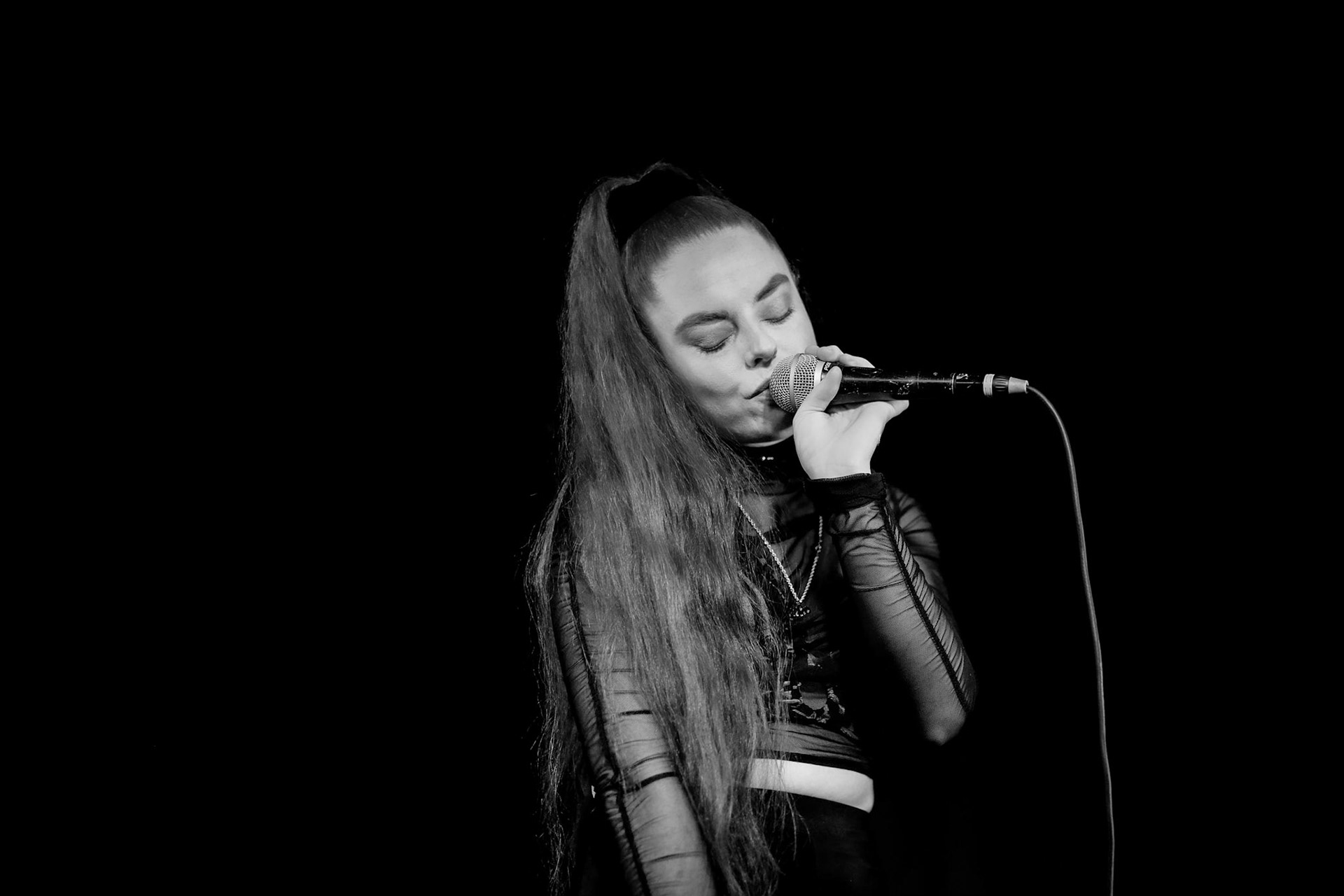 Tiërny supporting the Lydia Ainsworth Tour 2019 at 81 Renshaw Street on 12/09/2019. Photo by John Middleton