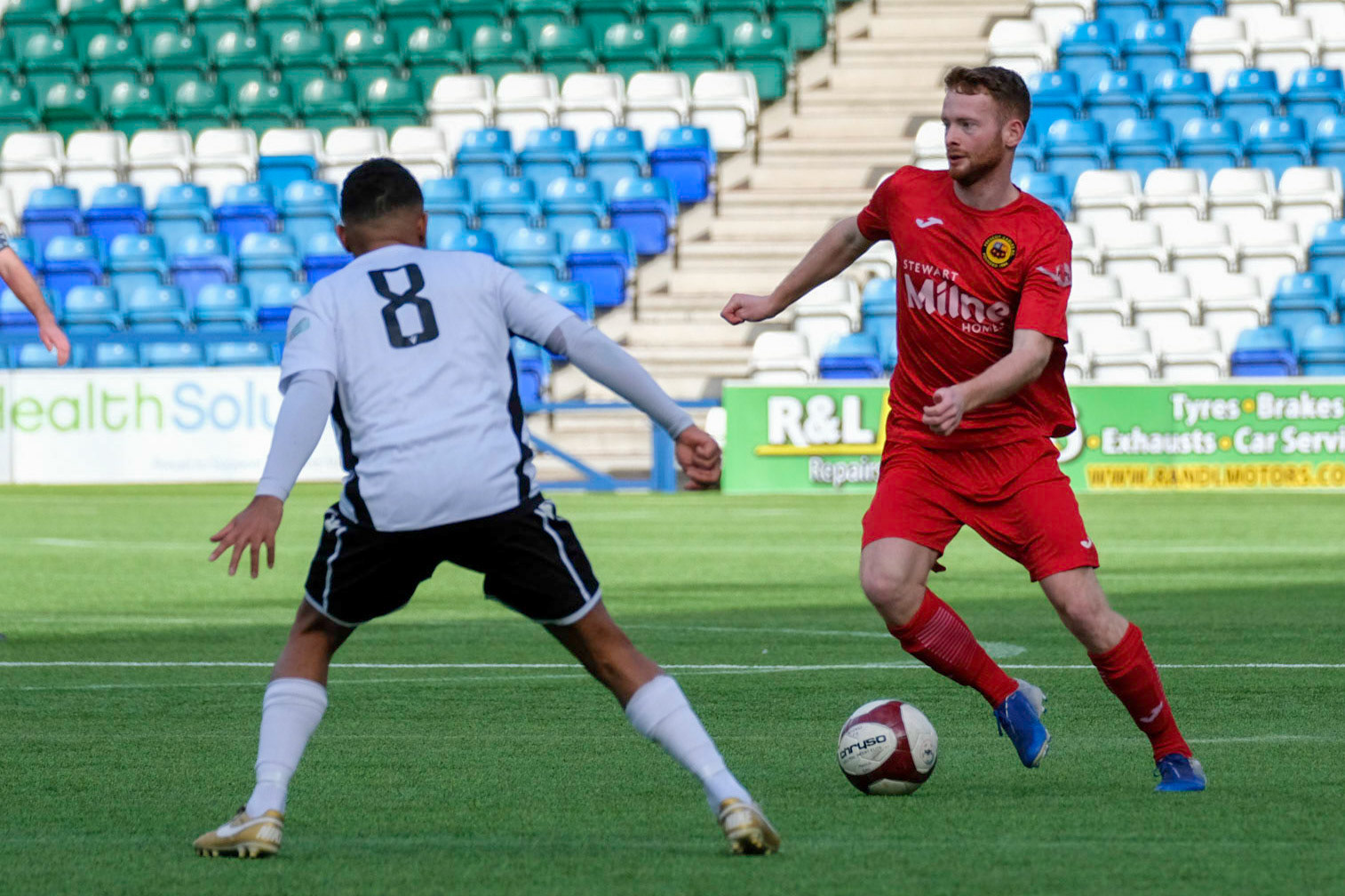Widnes vs Prescot Cables 

match action from Halton Stadium during the 2019/20 BetVictor Northern Premier season 29/02/2020 between Widnes FC and Prescot Cables FC

Photograph by John Middleton
