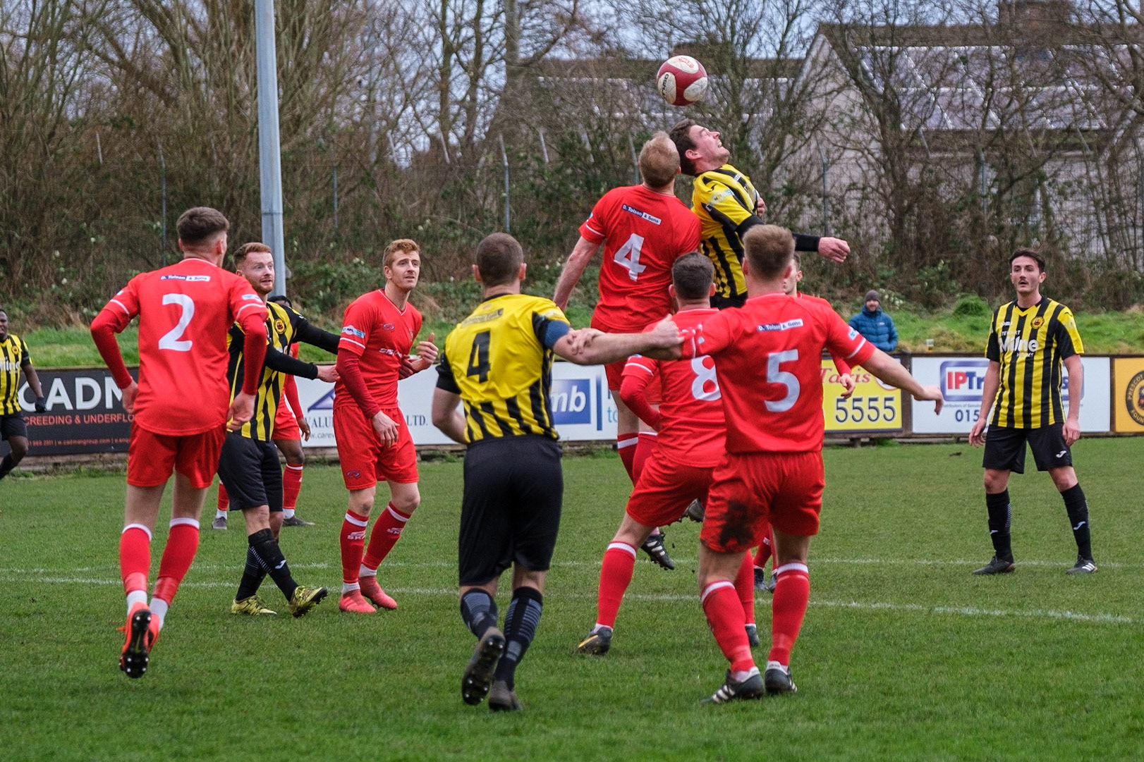 Prescot Cables vs Workington 

match at IP Truck Parts Stadium during the 2019/20 Betvictor Northern Premier season 01/02/2020.

Photograph by John Middleton