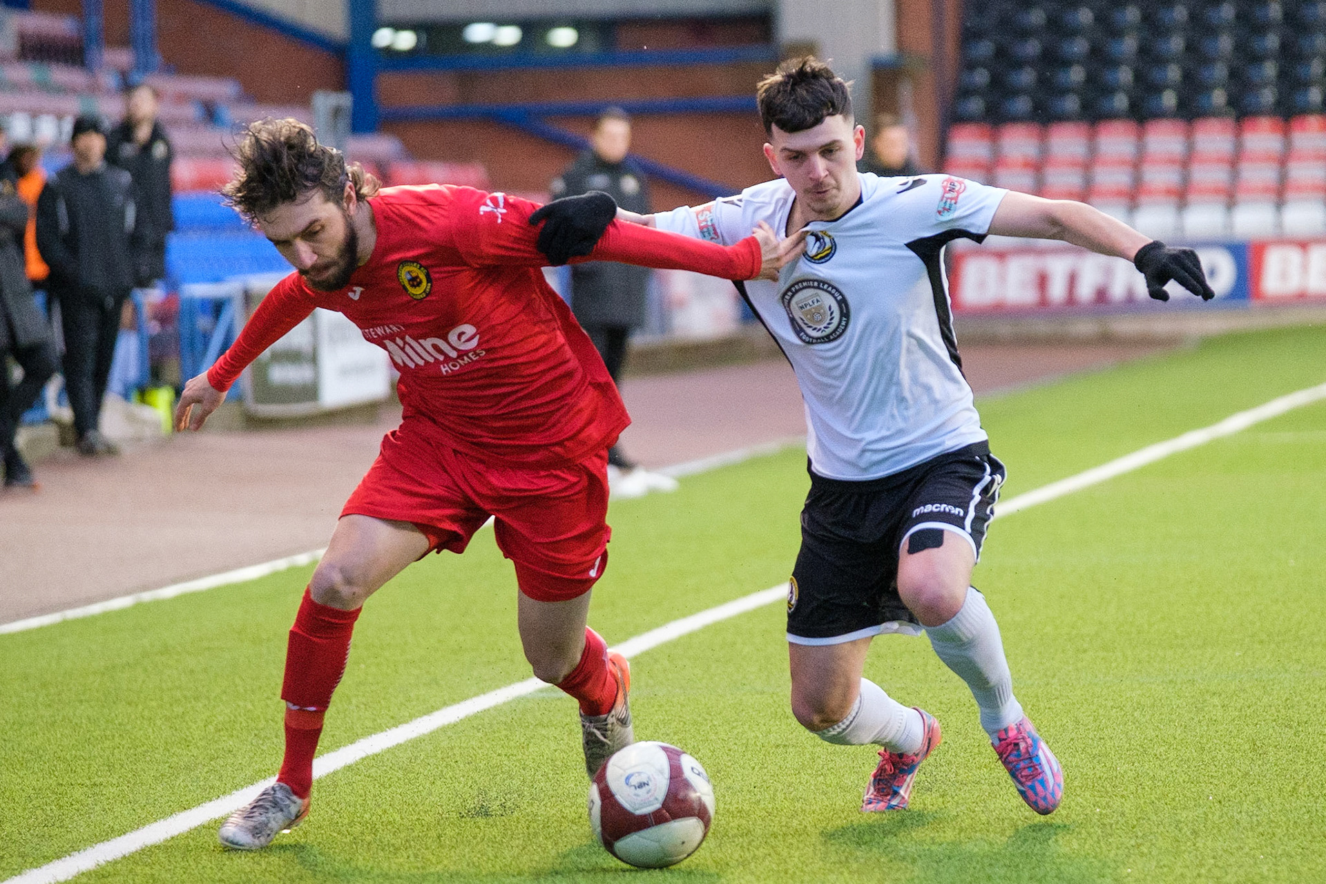 Widnes vs Prescot Cables 

match action from Halton Stadium during the 2019/20 BetVictor Northern Premier season 29/02/2020 between Widnes FC and Prescot Cables FC

Photograph by John Middleton