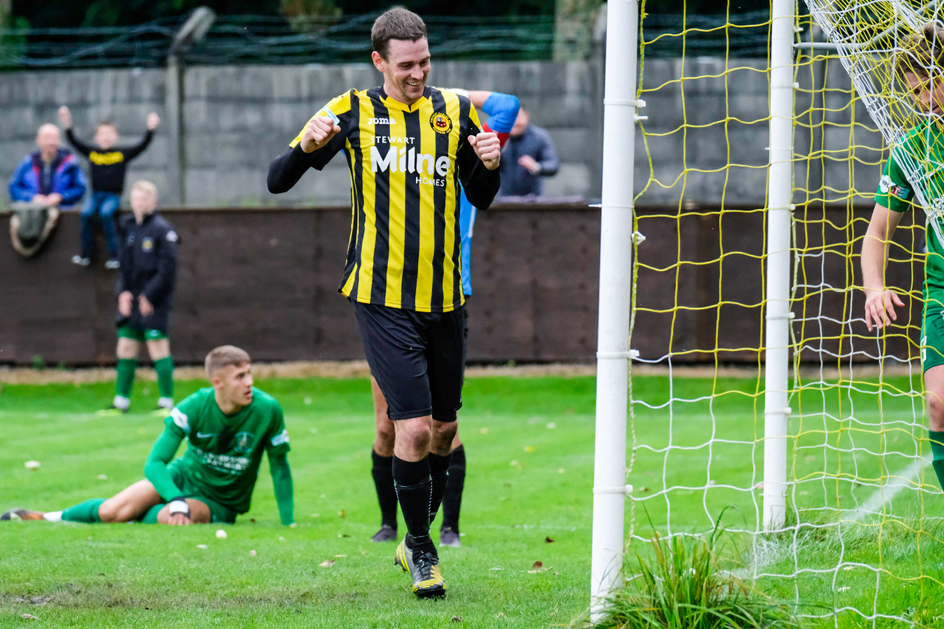 Prescot Cables vs Brighouse Town 

League match at Volair Park during the 2019/20 Betvictor Northern Premier season 28/09/2019.

Photograph by John Middleton