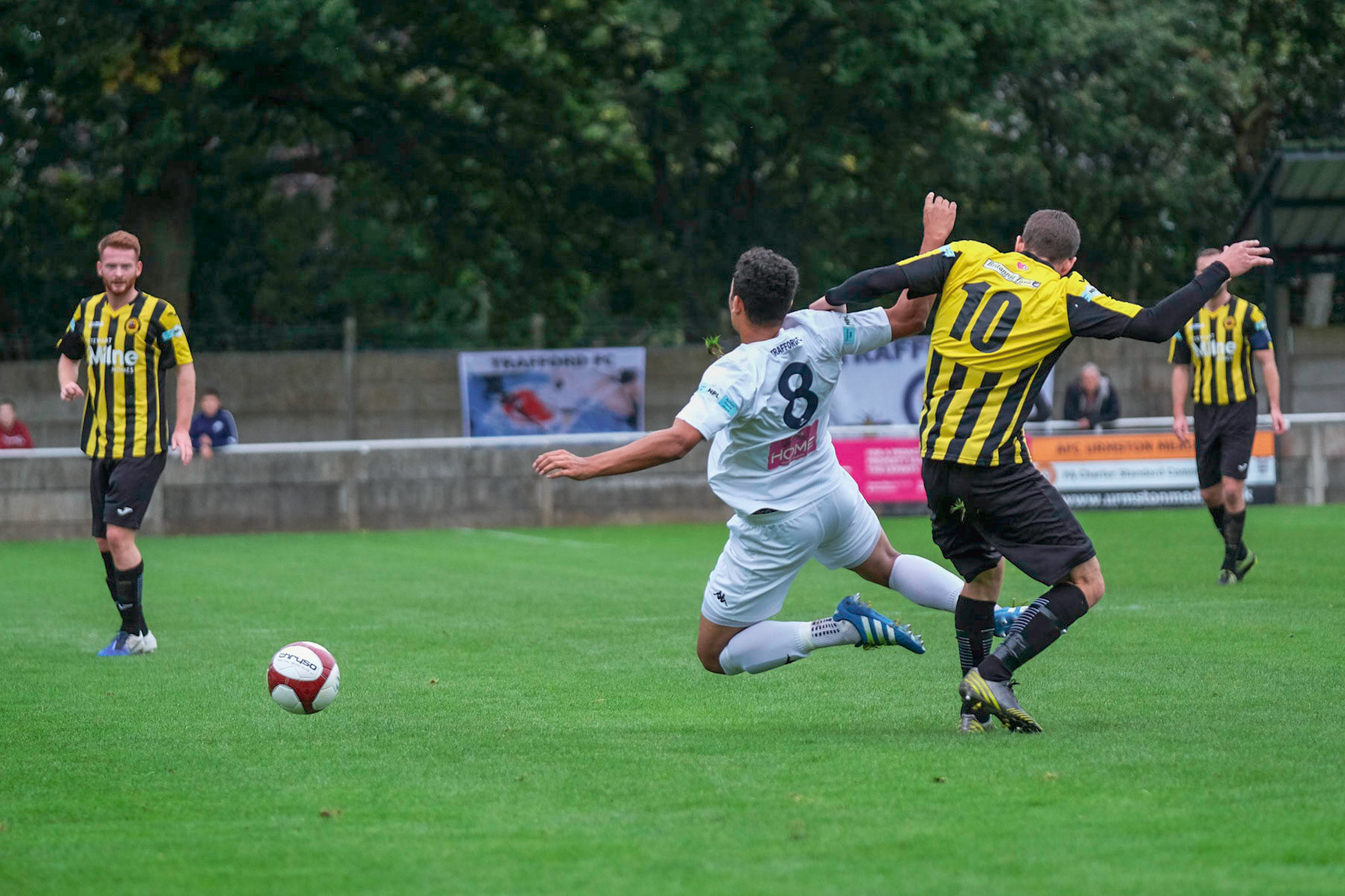 Trafford vs Prescot Cables 

League match at Shawe View during the 2019/20 Betvictor Northern Premier season 05/10/2019.

Photograph by John Middleton