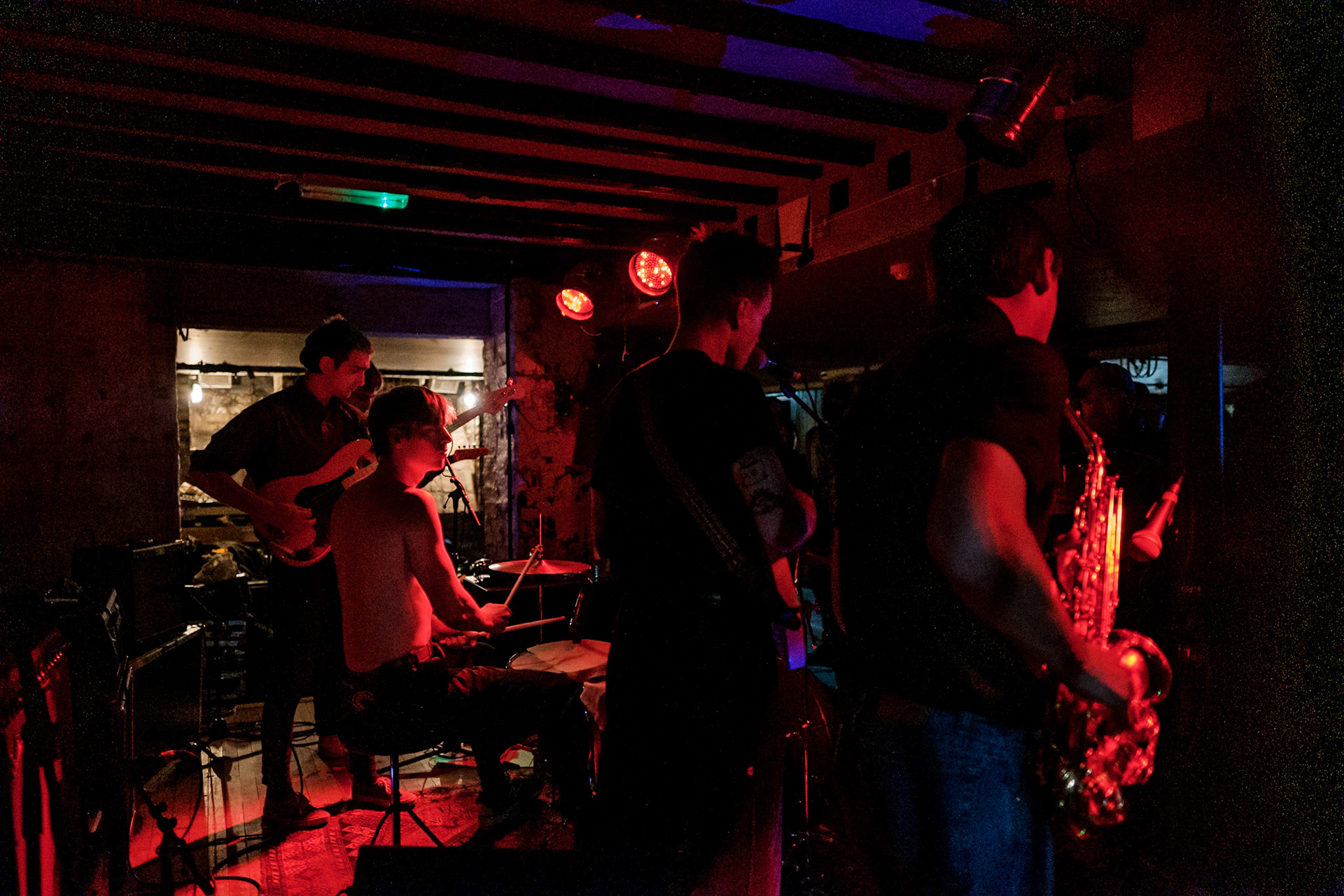 NOV3L play during the Crack Cloud Tour 2019 at The Shipping Forecast on 14/05/2019. 

Photo by John Middleton