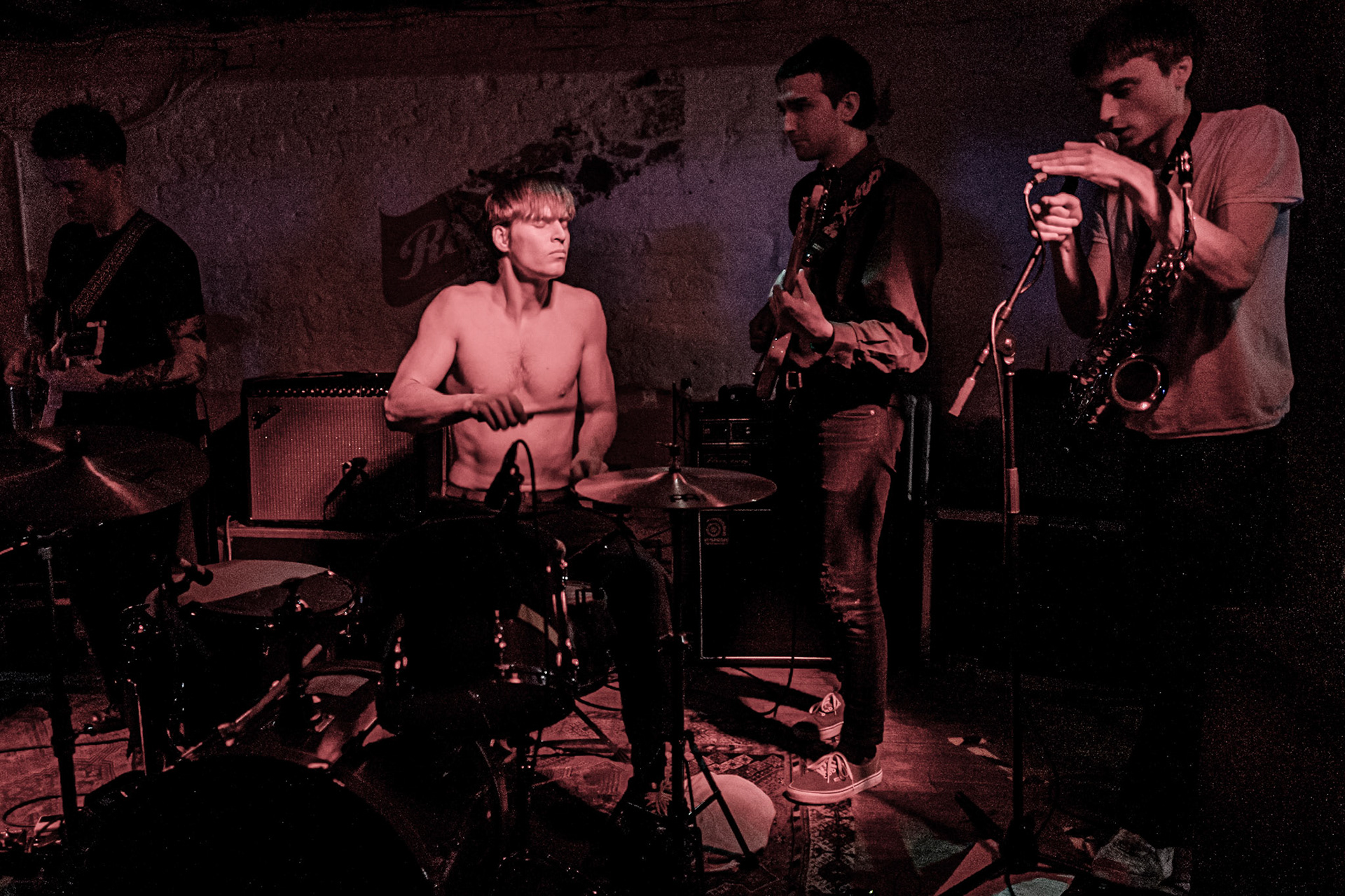 NOV3L play during the Crack Cloud Tour 2019 at The Shipping Forecast on 14/05/2019. 

Photo by John Middleton