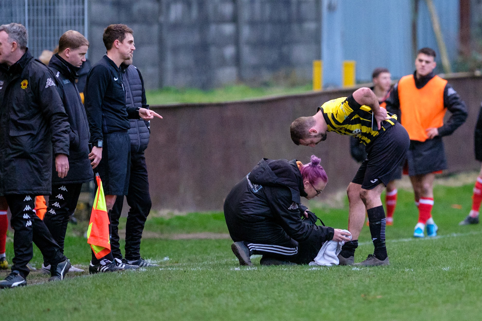 Prescot Cables vs Workington 

match at IP Truck Parts Stadium during the 2019/20 Betvictor Northern Premier season 01/02/2020.

Photograph by John Middleton