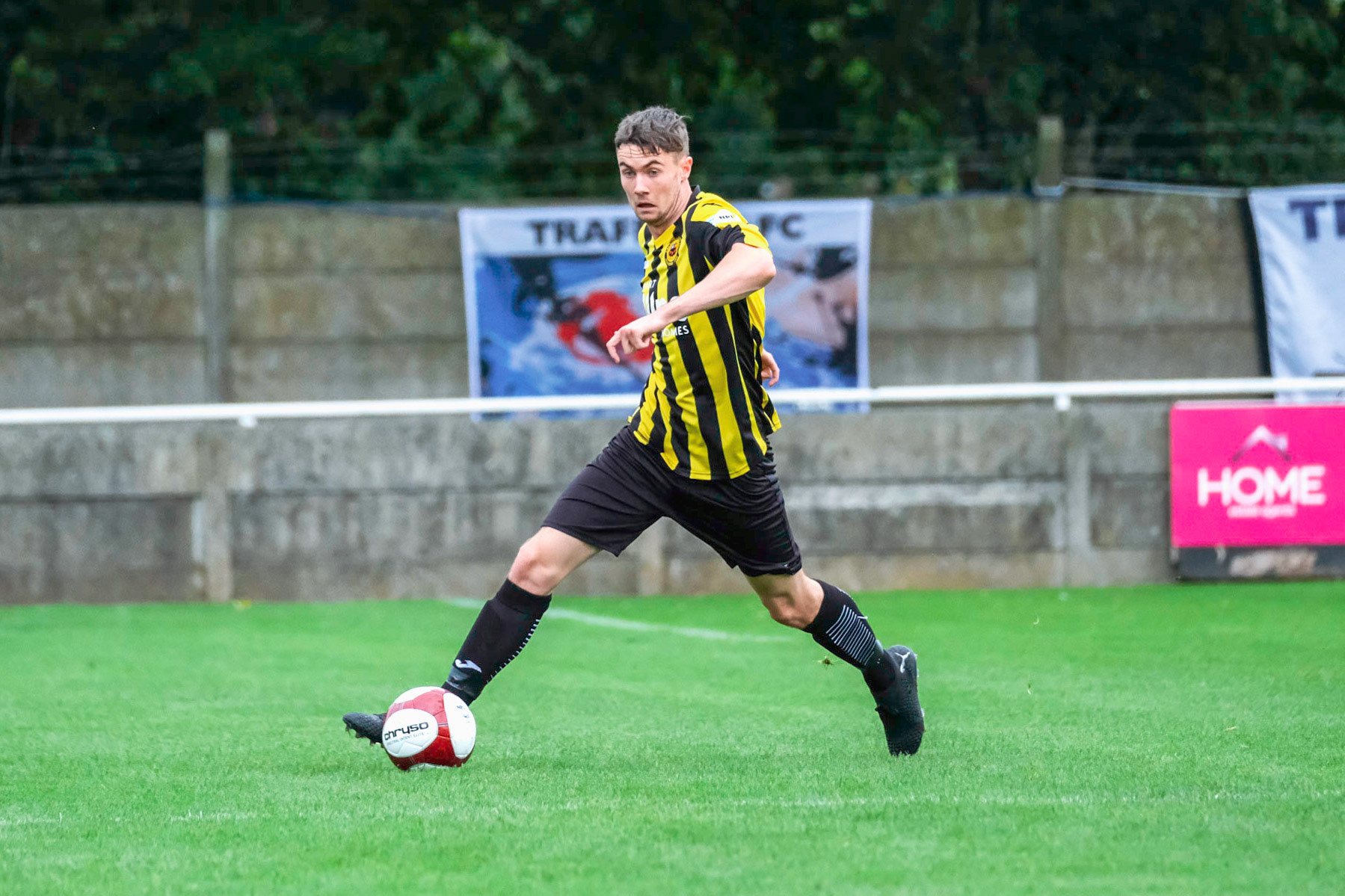 Trafford vs Prescot Cables 

League match at Shawe View during the 2019/20 Betvictor Northern Premier season 05/10/2019.

Photograph by John Middleton