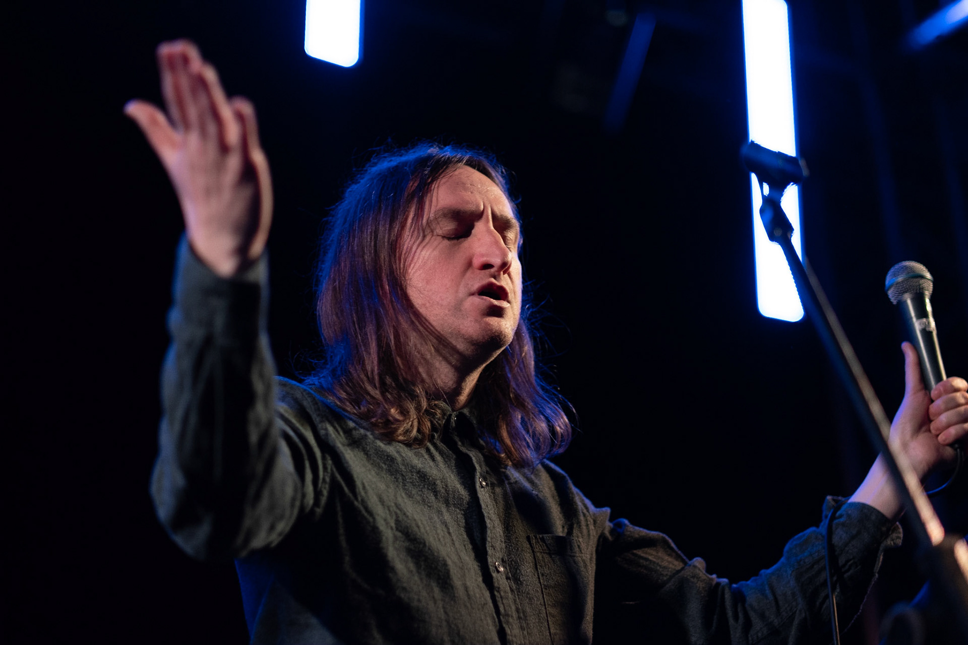 Rongo Rongo playing on the Cabbage Tour 2019 at Arts Club Loft on 24/04/2019. Photo by John Middleton