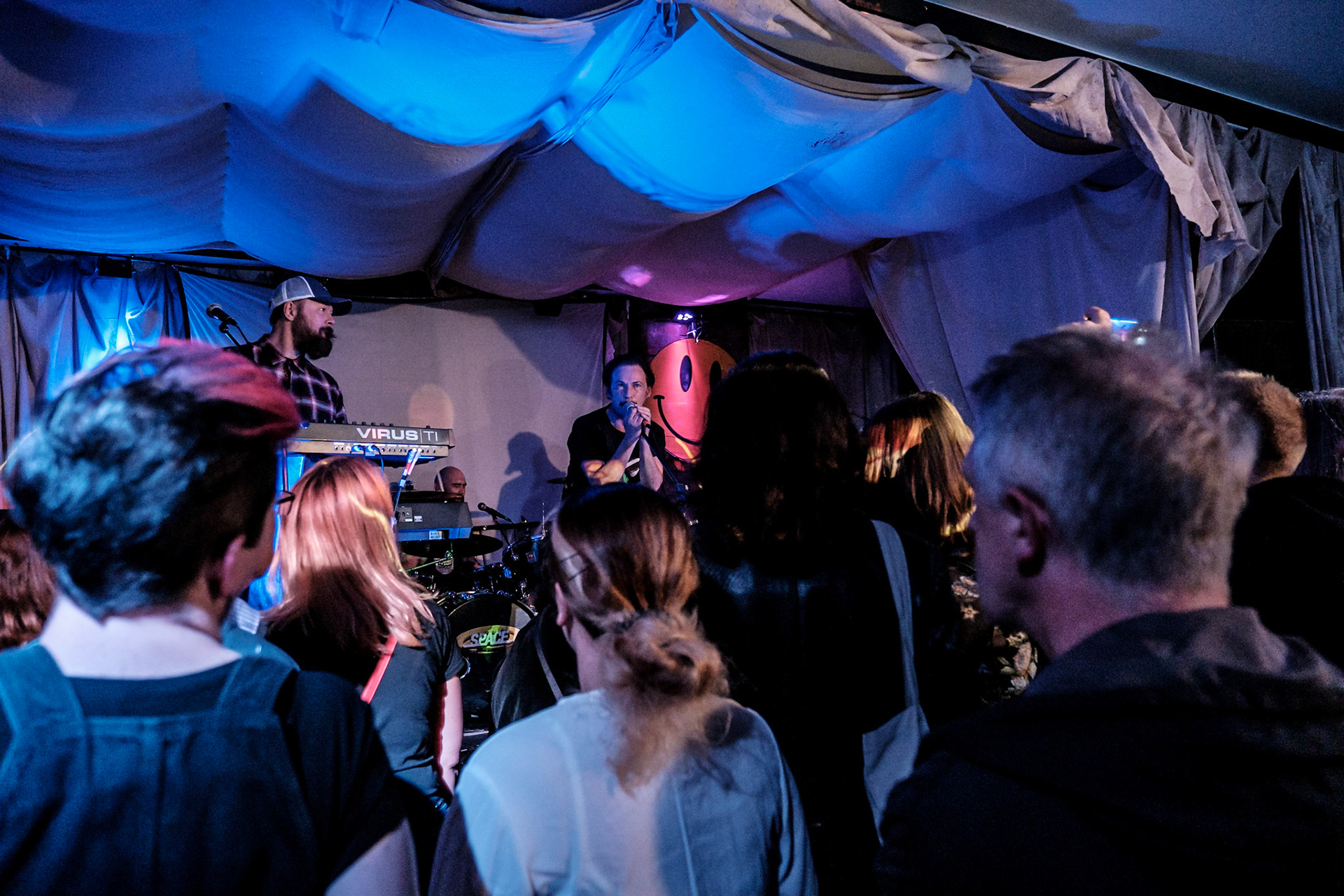 Space playing during their Space 2019 Anthology Tour at Phase One on 10/05/2019. Photo by John Middleton