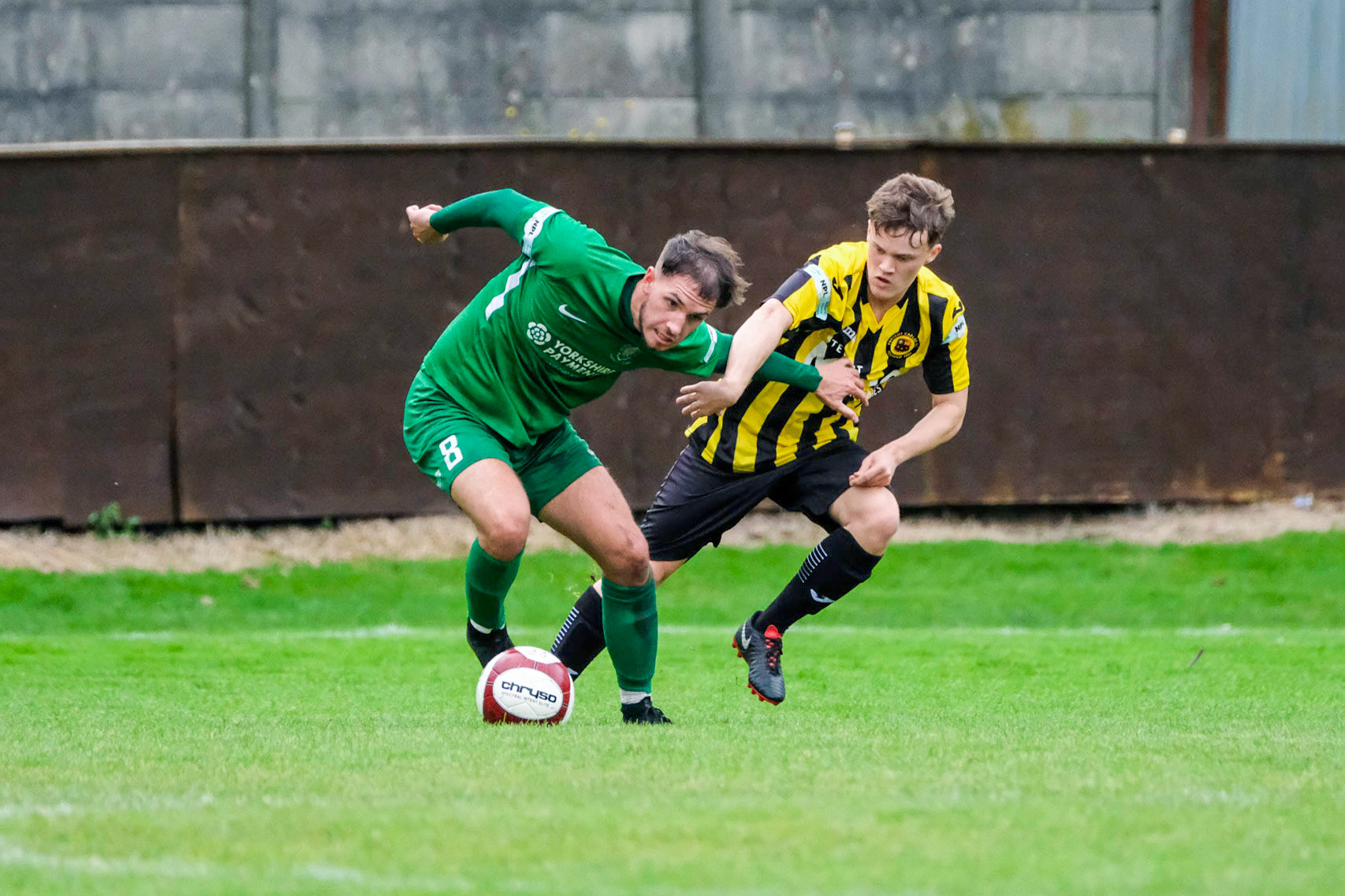 Prescot Cables vs Brighouse Town 

League match at Volair Park during the 2019/20 Betvictor Northern Premier season 28/09/2019.

Photograph by John Middleton